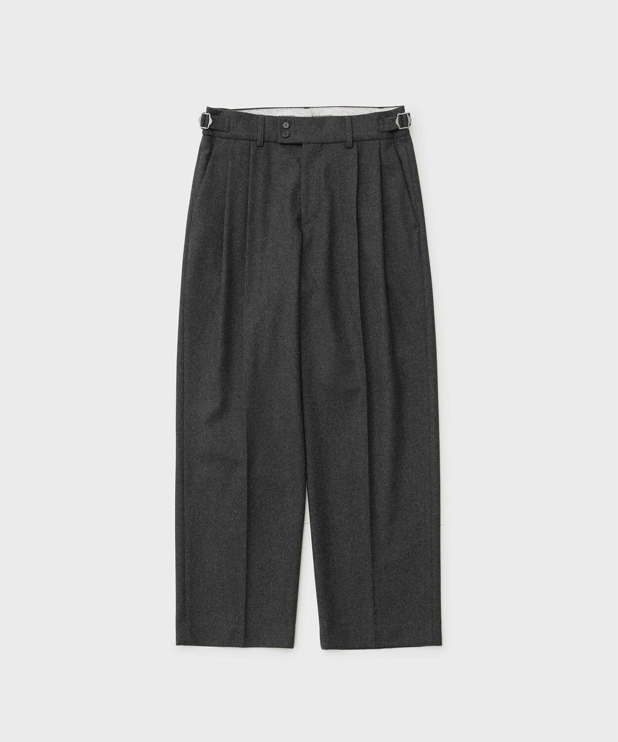 Santiago Mild Slacks (Heather Charcoal) - 어나더오피스