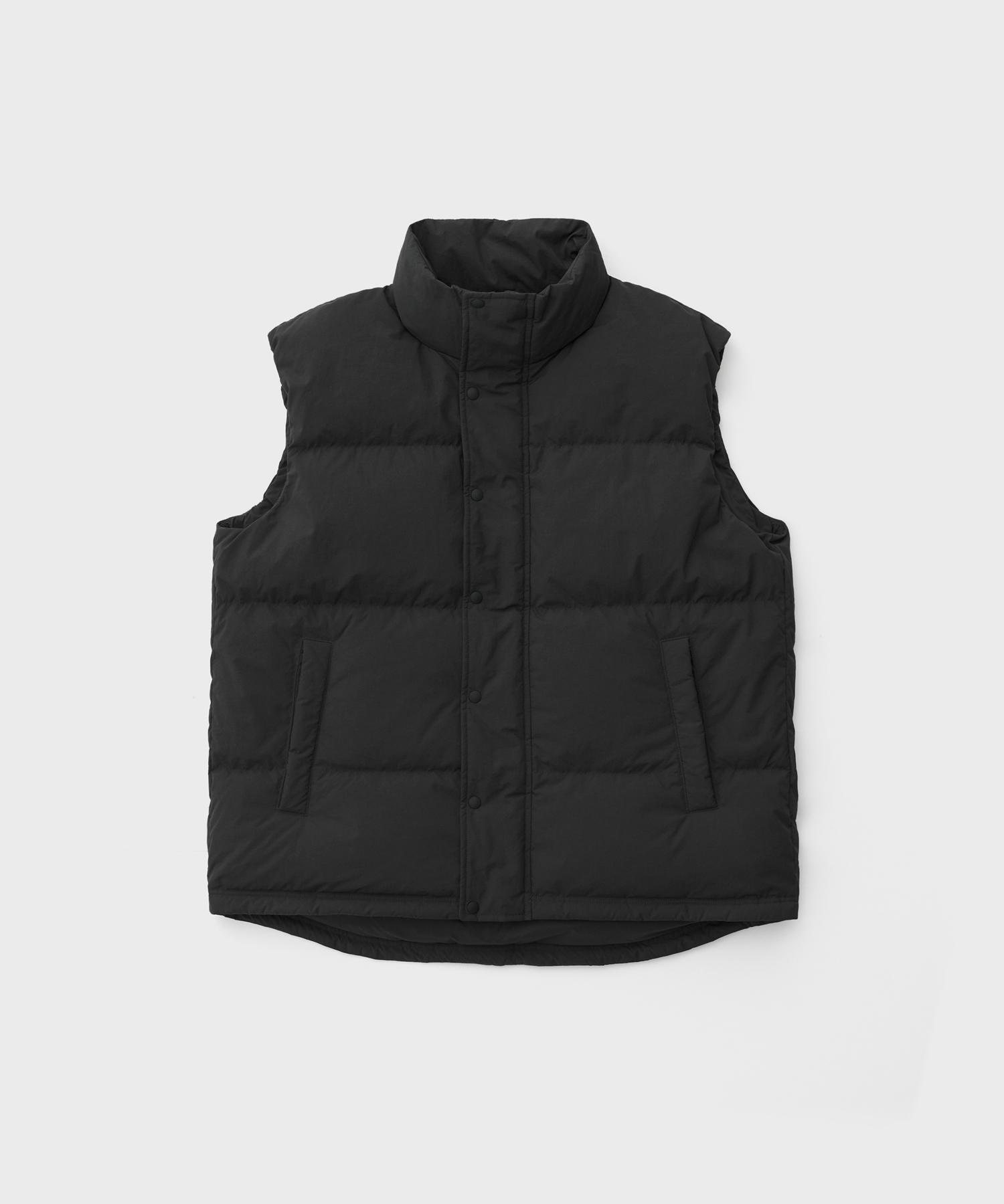 ANOTHER OFFICE STROLLER DOWN VEST ベスト Stroller Down Vest (Black) - 어나더오피스