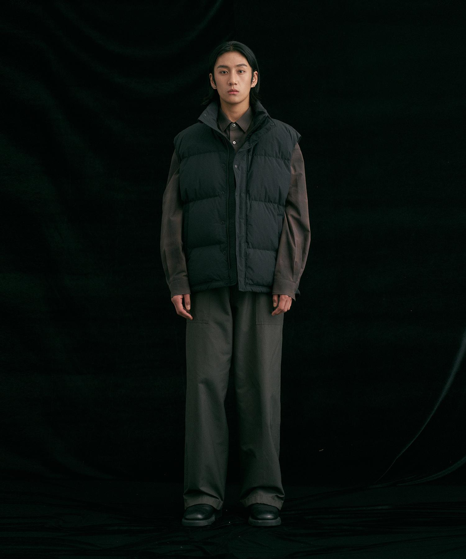 Stroller Down Vest (Black) - 어나더오피스