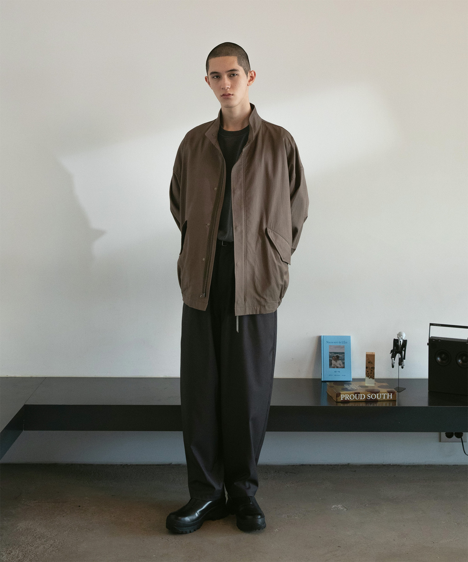 Neo Short Mods Jacket (Army-Khaki) - 어나더오피스