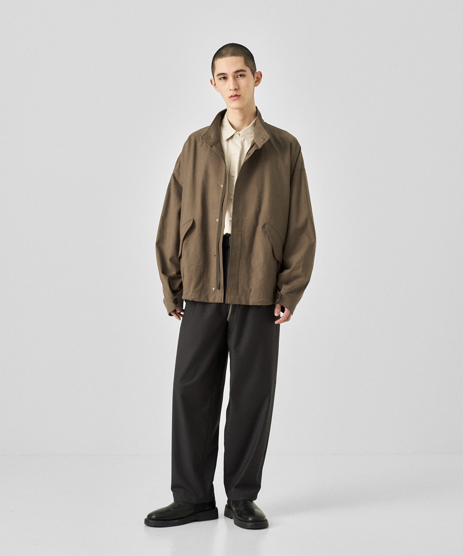 Neo Short Mods Jacket (Army-Khaki) - 어나더오피스