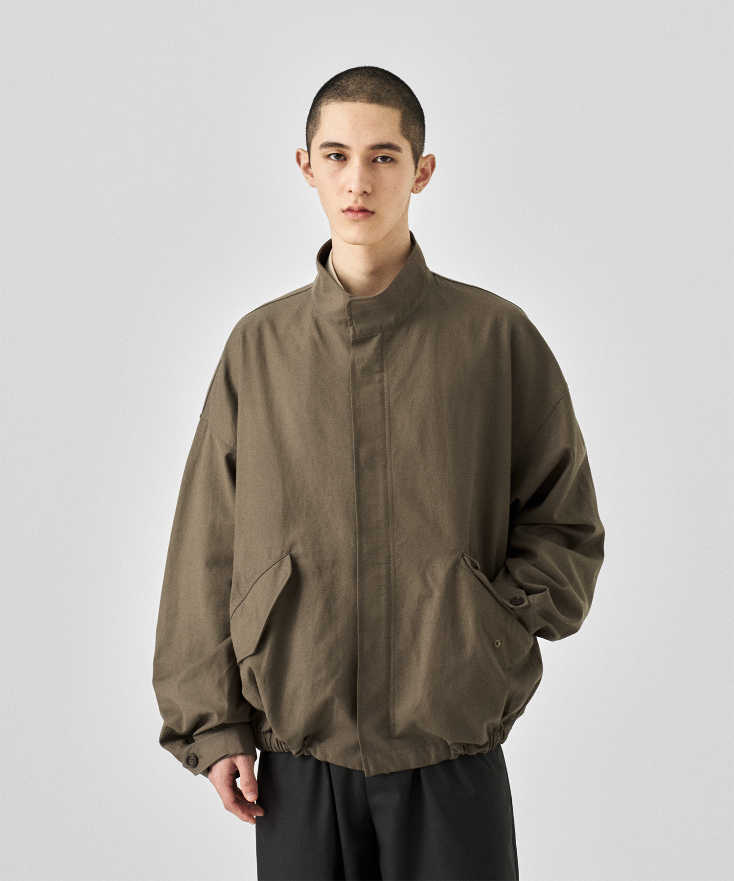 Neo Short Mods Jacket (Army-Khaki) - 어나더오피스