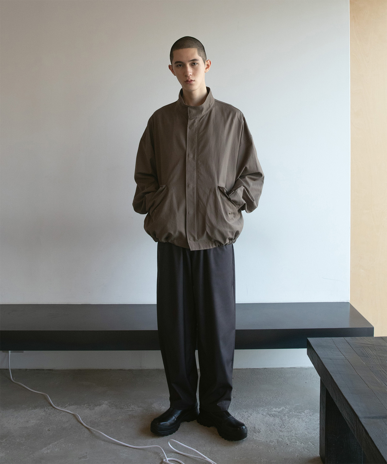Neo Short Mods Jacket (Army-Khaki) - 어나더오피스