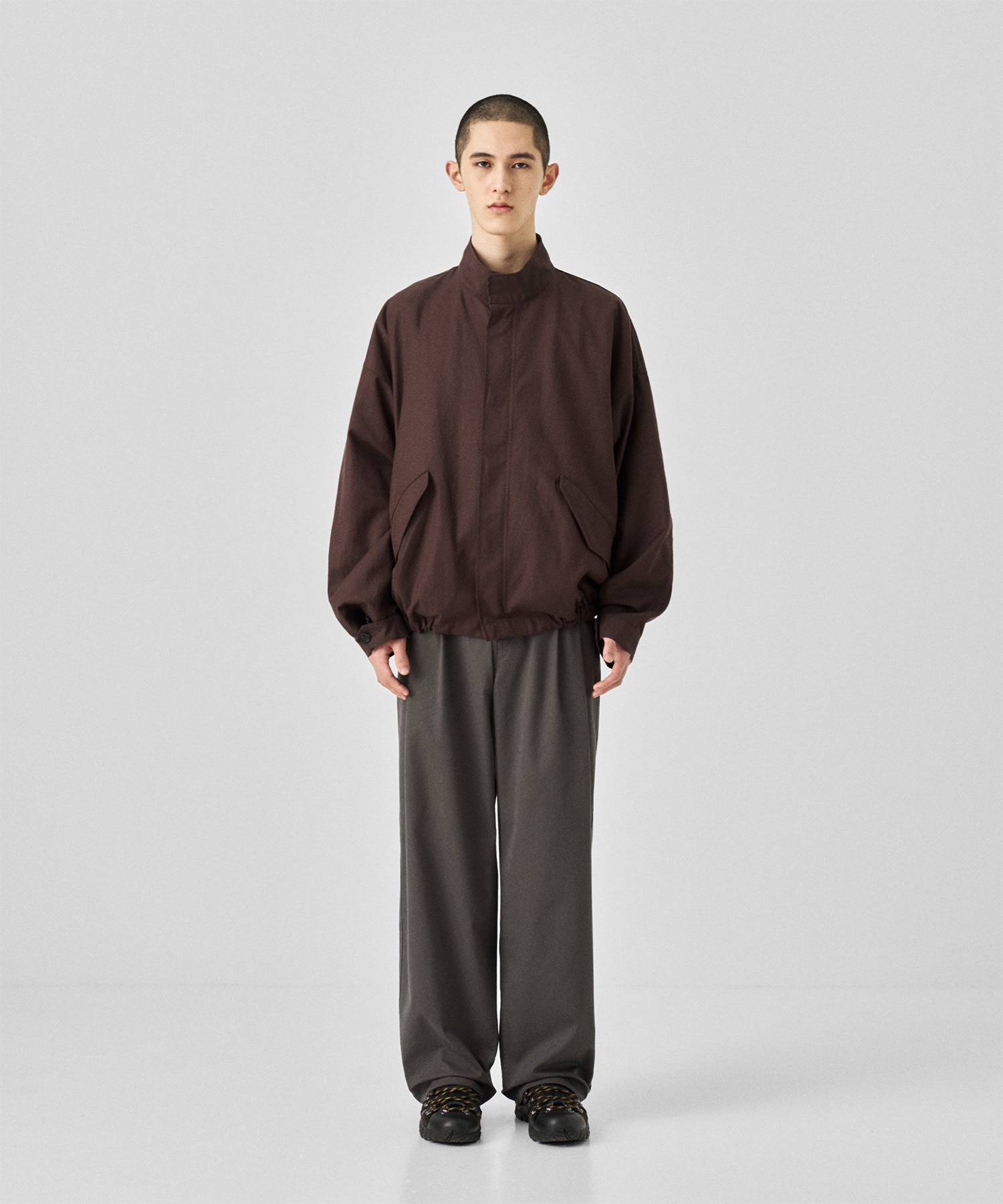 Neo Short Mods Jacket (Vintage-Wine) - 어나더오피스