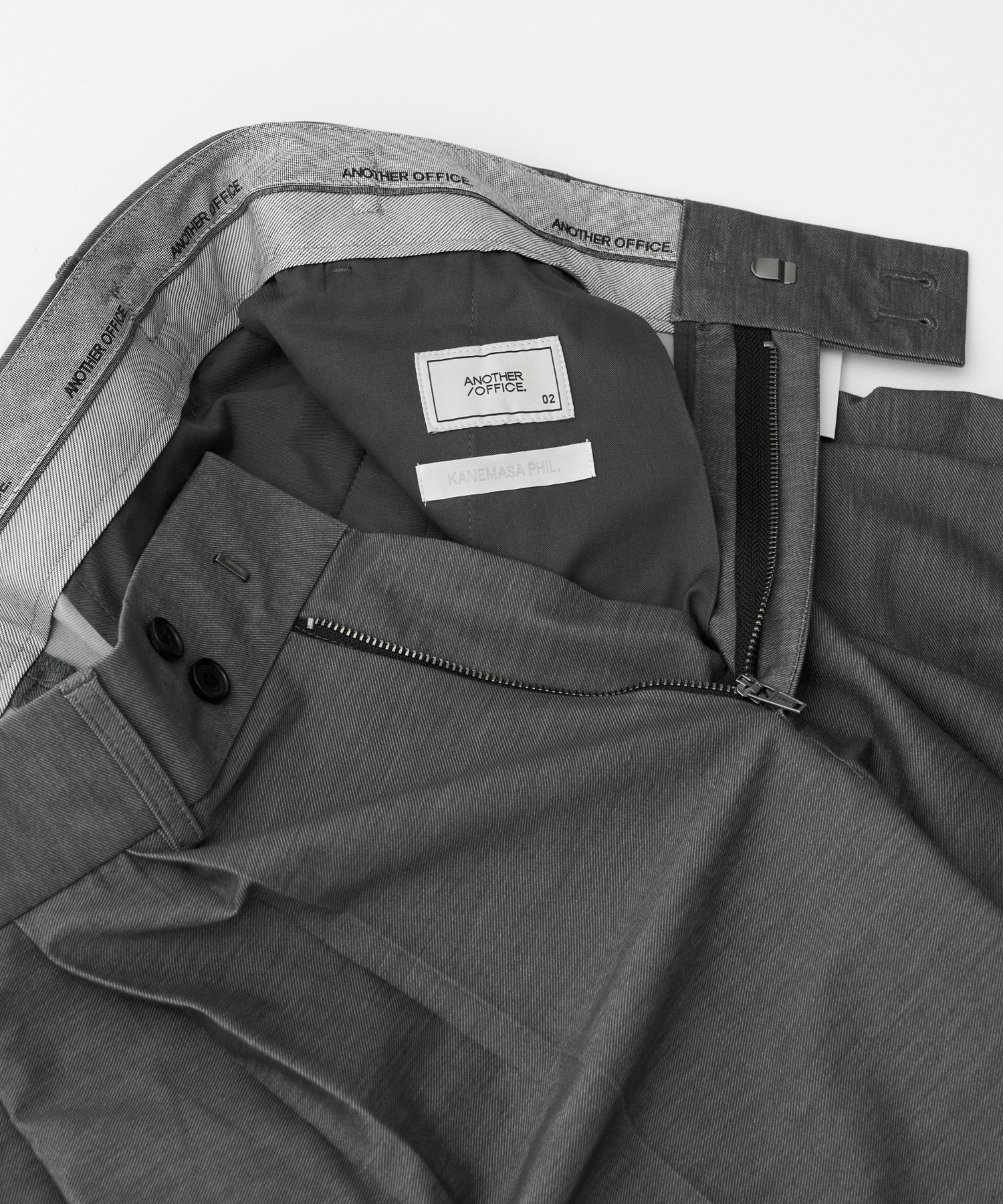 Santiago Mild Slacks (Comfort-Gray) - 어나더오피스