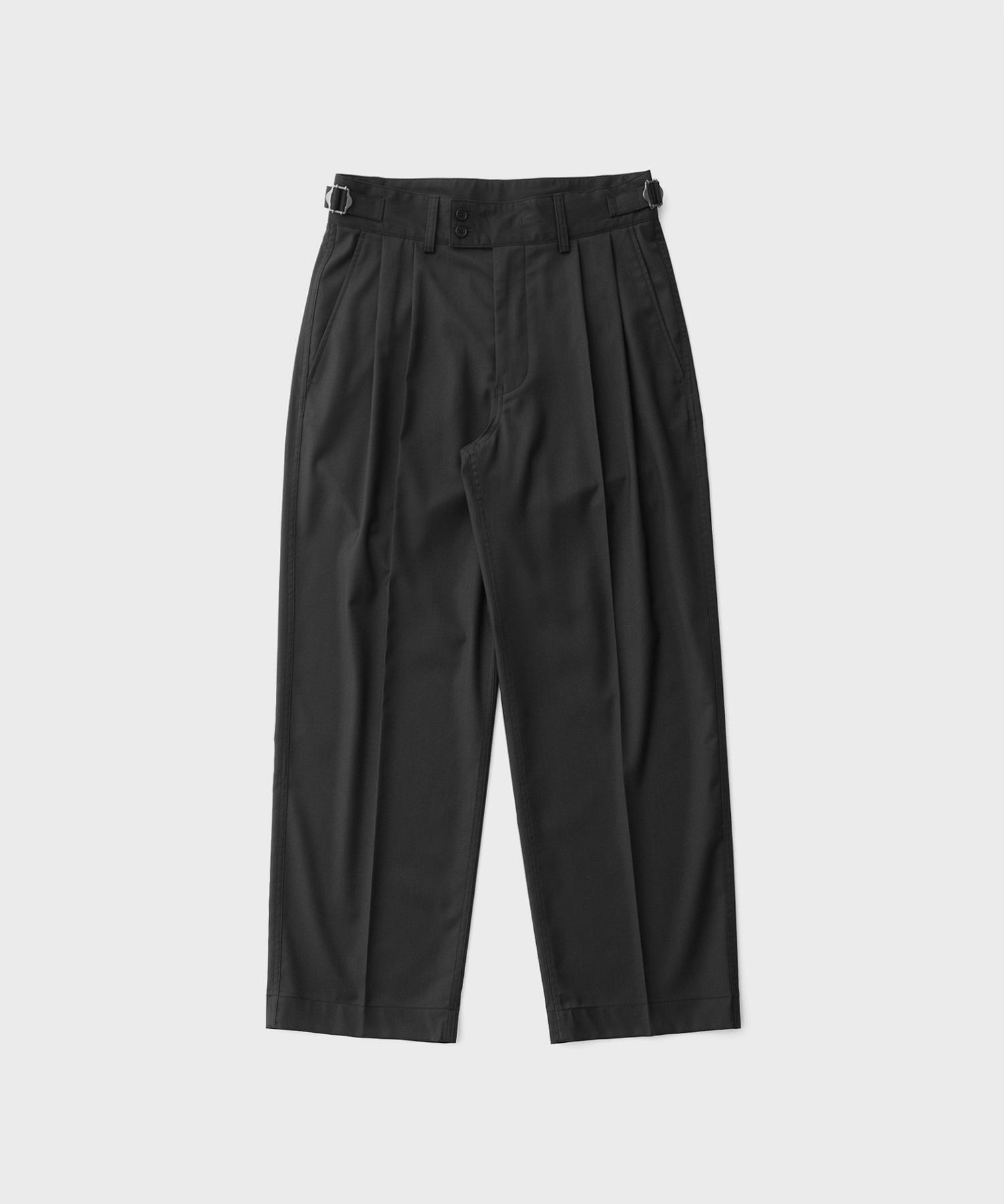 SS] Santiago Slacks Standard (Black) - 어나더오피스