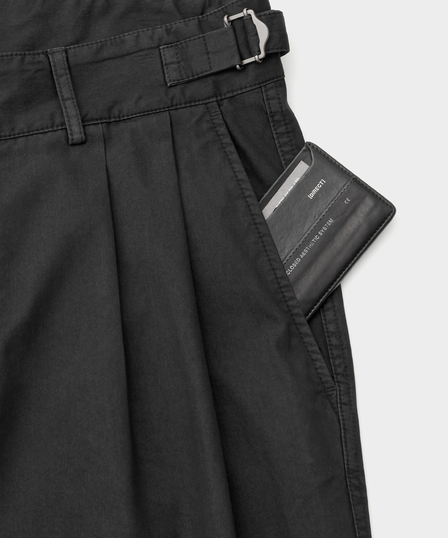 パンツ Santiago Officer Pants Almost Black Santiago Officer Pants #Almost Black [AOESPT001] – ciacura