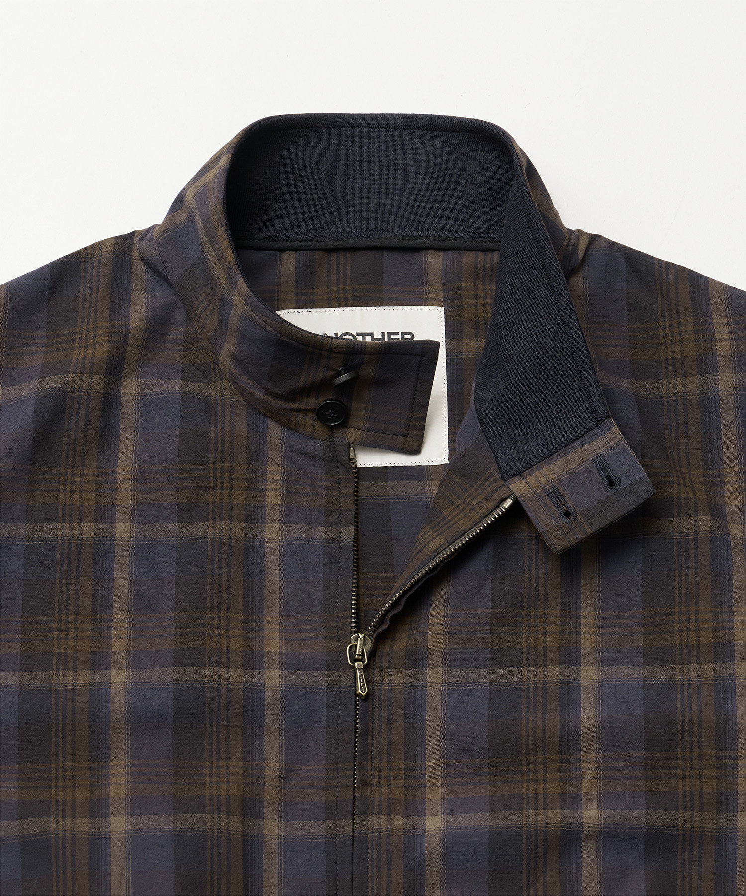 Huge Harrington Jacket (Old Violet-Check) - 어나더오피스