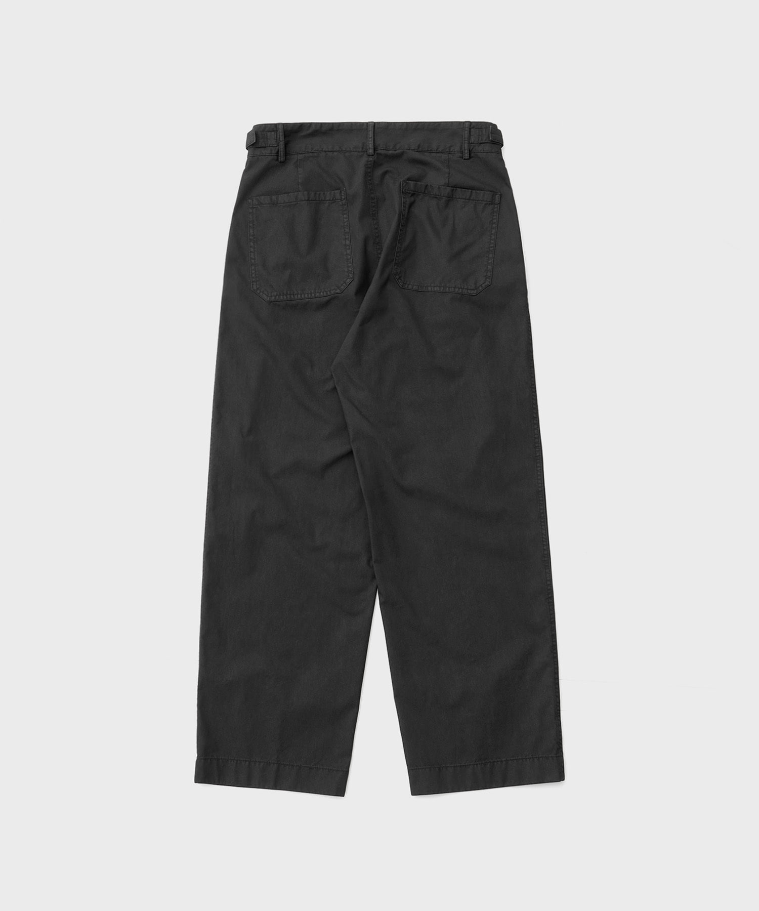 Santiago Garment Pants (Almost Black) - 어나더오피스