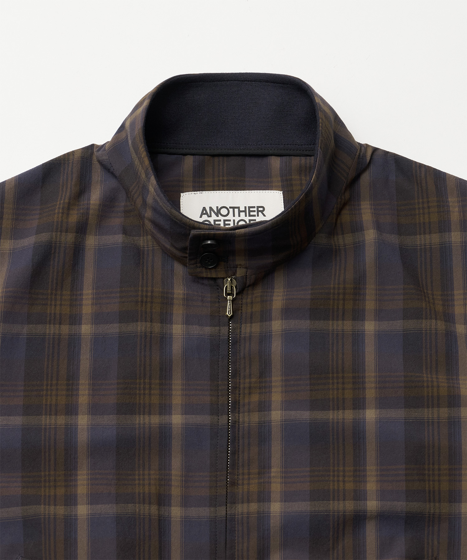 Huge Harrington Jacket (Old Violet-Check) - 어나더오피스
