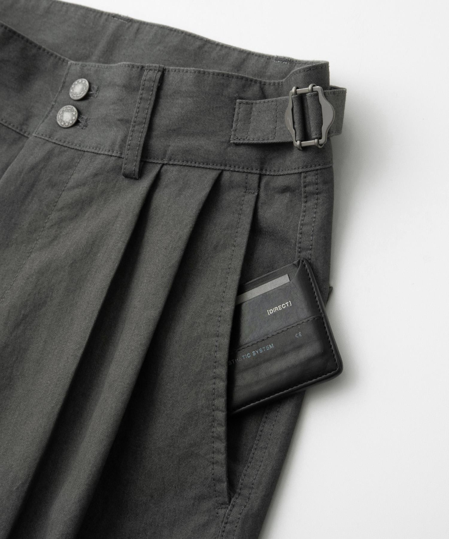 パンツ Another office Santiago denim pants 01 Santiago Denim Pants (Black) - 어나더오피스