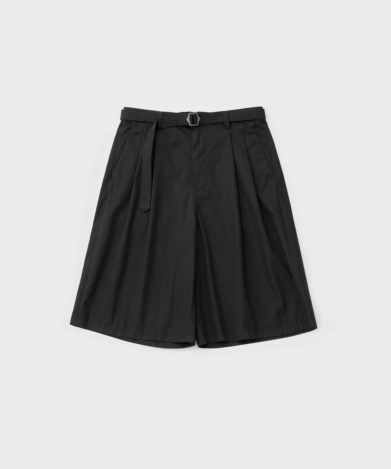 Hemingway Bermuda Pants (Black) - 어나더오피스
