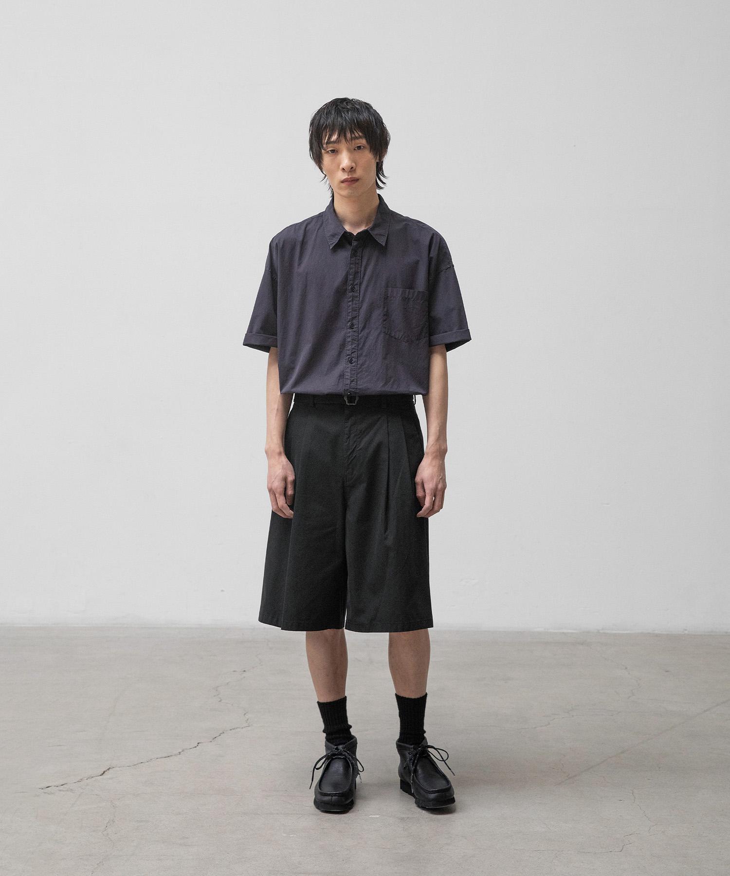 Hemingway Bermuda Pants (Black) - 어나더오피스