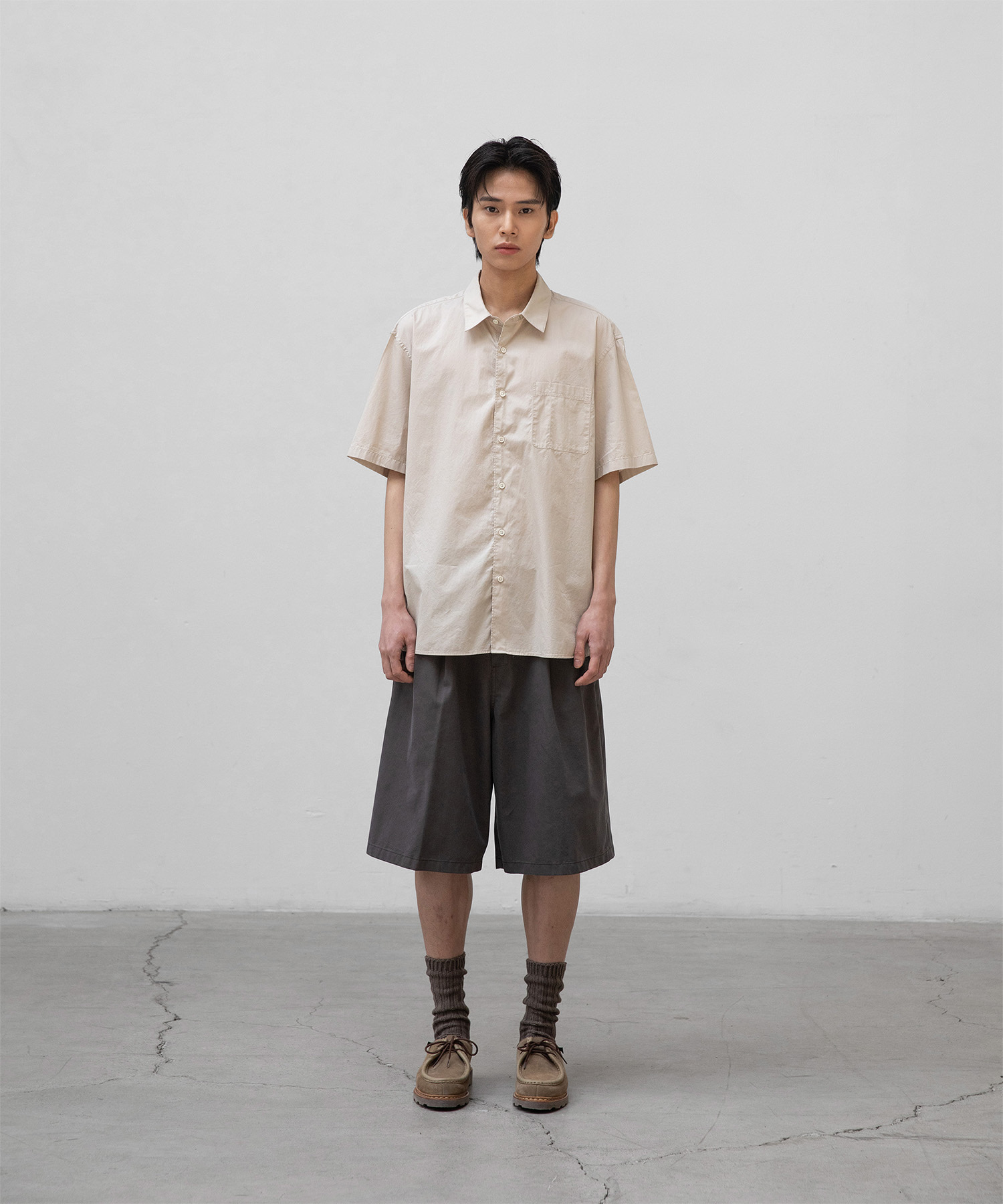 Hemingway Bermuda Pants (Graphite) - 어나더오피스