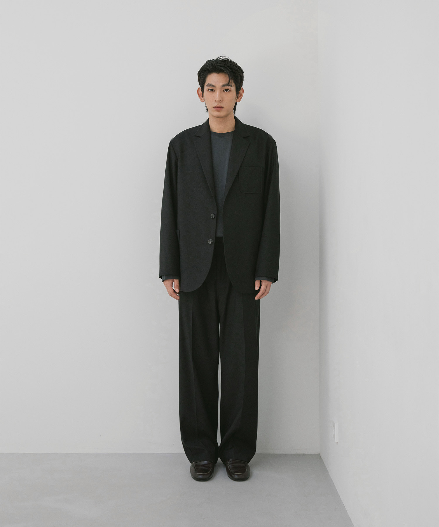 AW] Santiago Sports Jacket (Black) - 어나더오피스