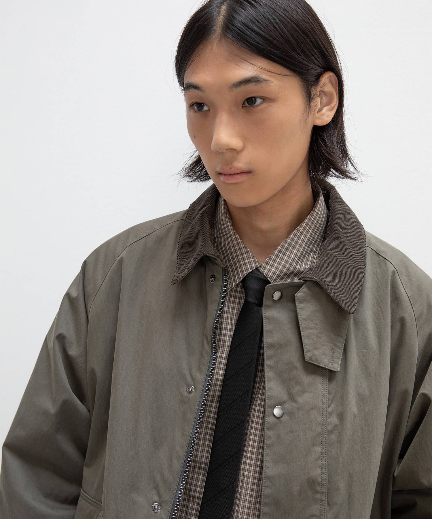 AW] Neo British Jacket (Olive drab) - 어나더오피스