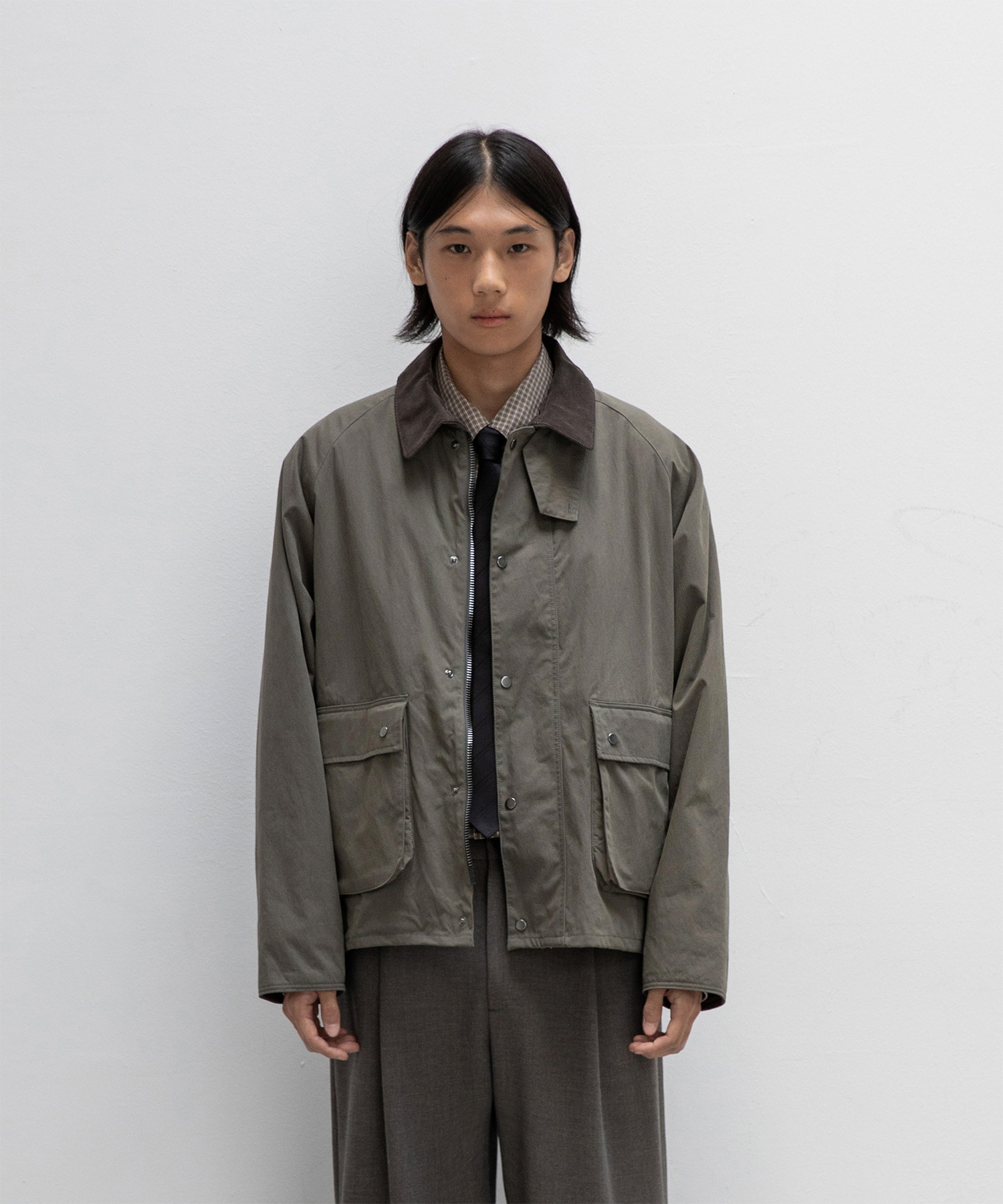 AW] Neo British Jacket (Olive drab) - 어나더오피스