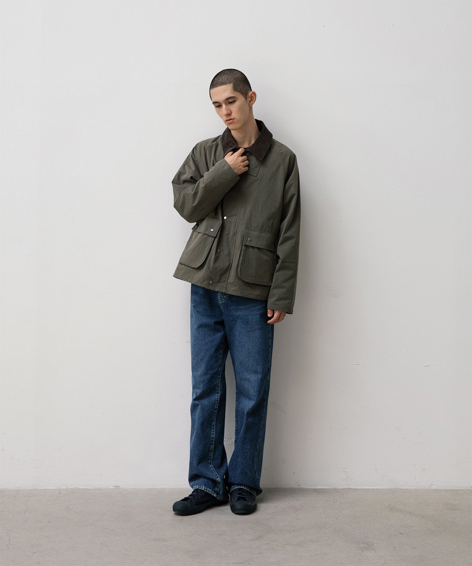 AW] Neo British Jacket (Olive drab) - 어나더오피스