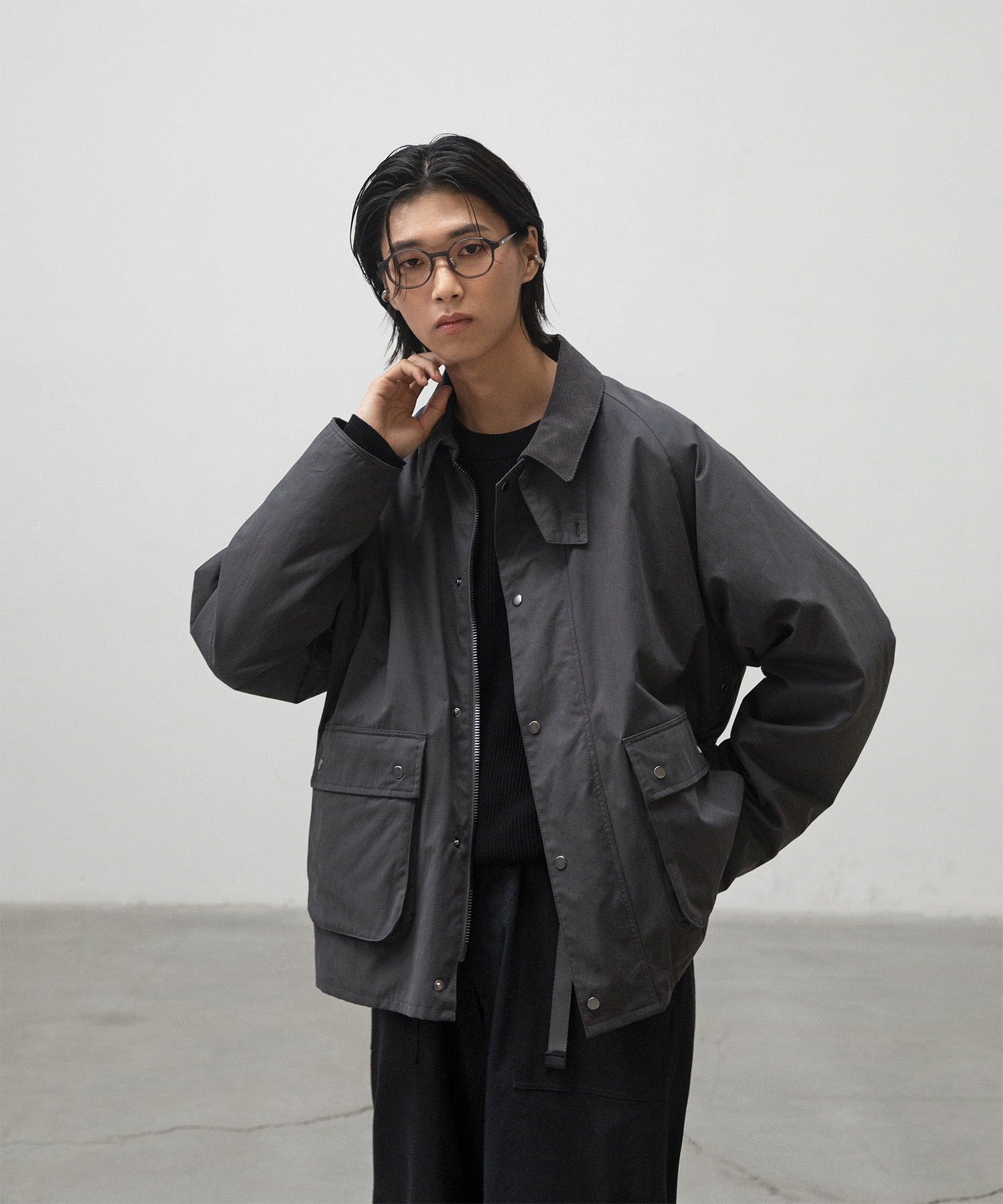 AW] Neo British Jacket (Graphite) | 어나더오피스