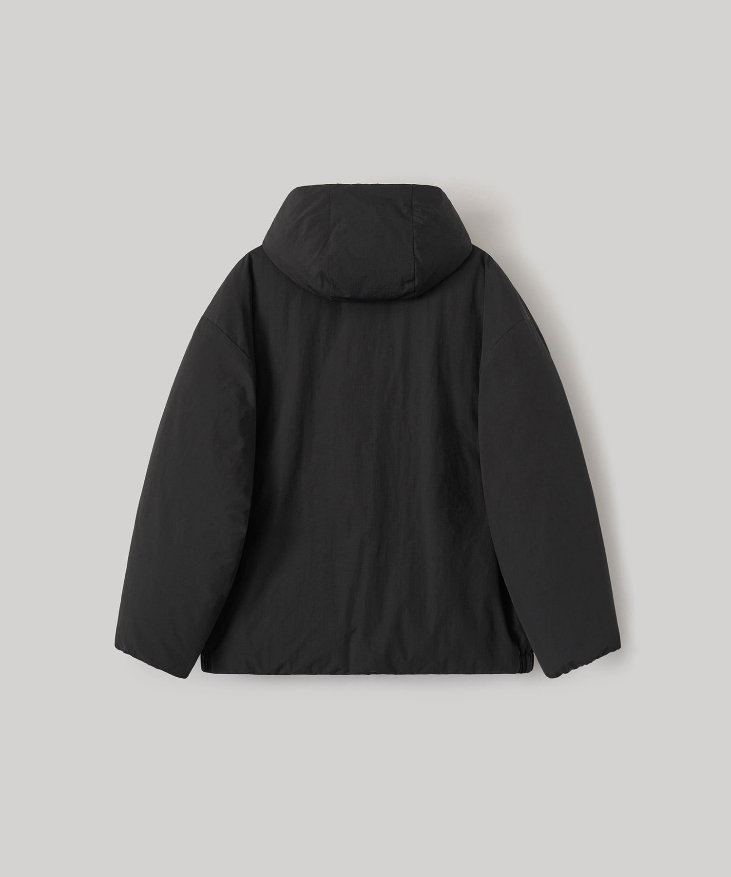 Snowman Hooded Down Jacket (Black) - 어나더오피스