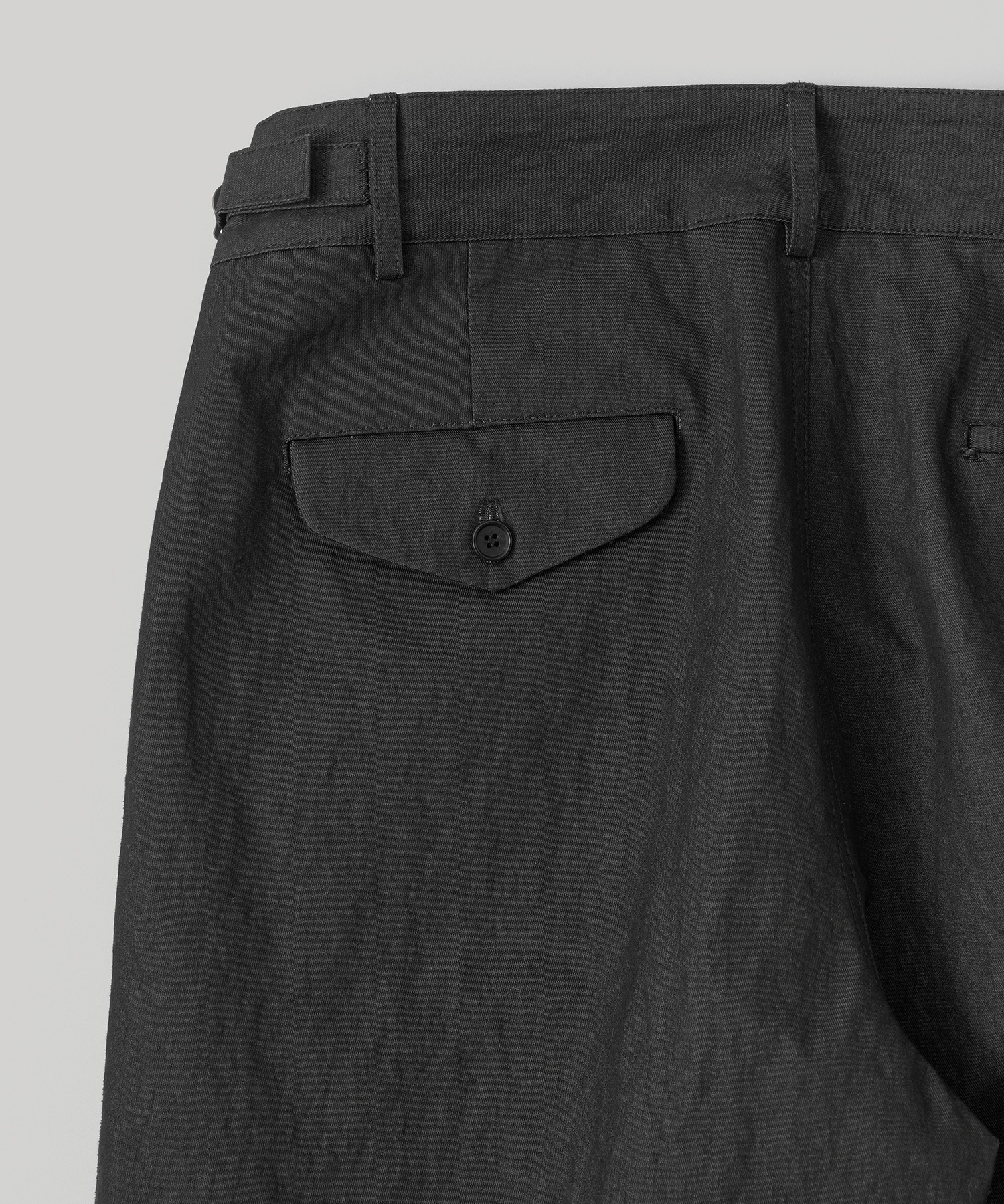 Santiago Officer Denim Pants (Black Denim) - 어나더오피스