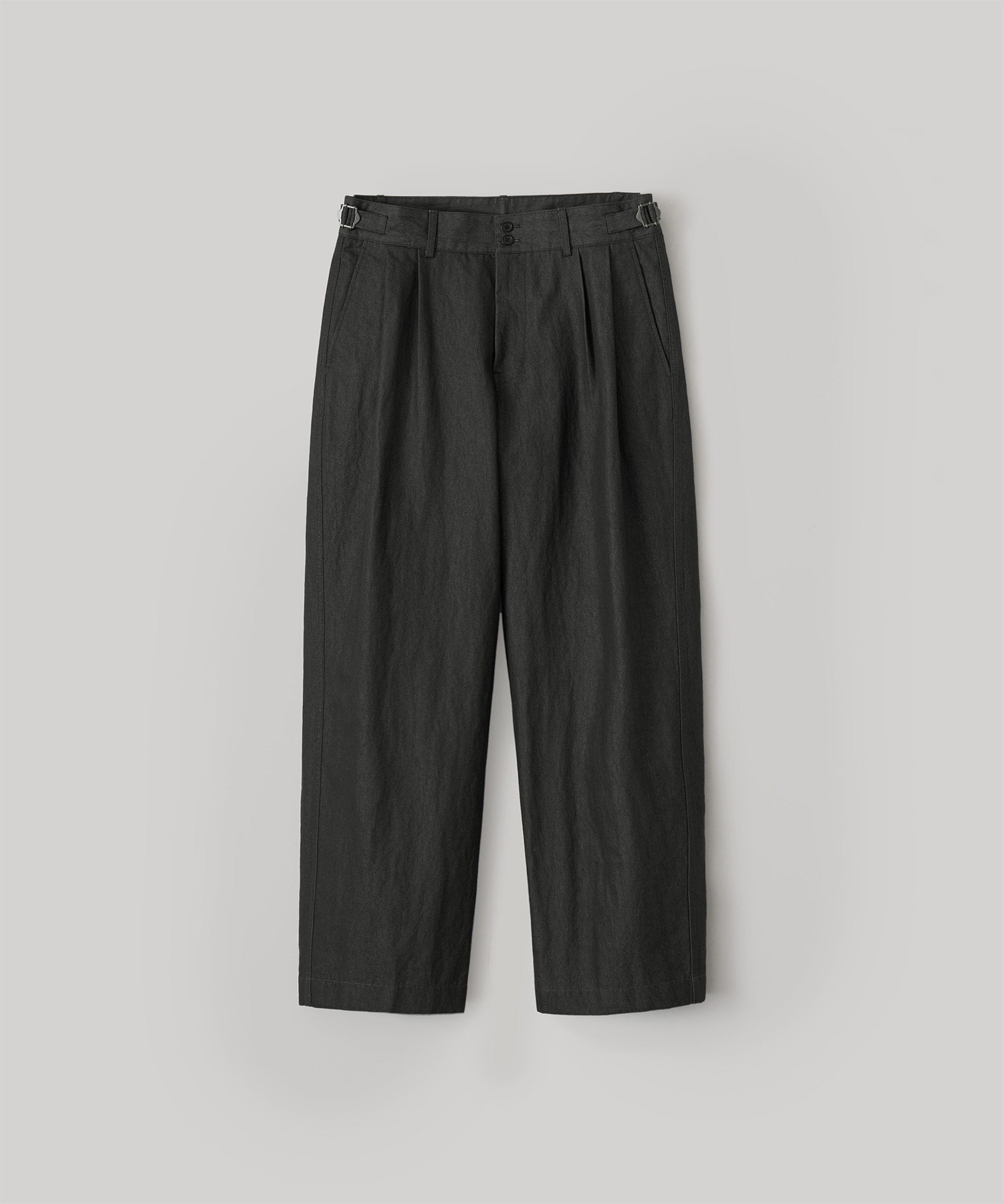 1*K様 ANOTHER OFFICE Santiago Officer Pan Santiago Officer Denim Pants (Black Denim) - 어나더오피스