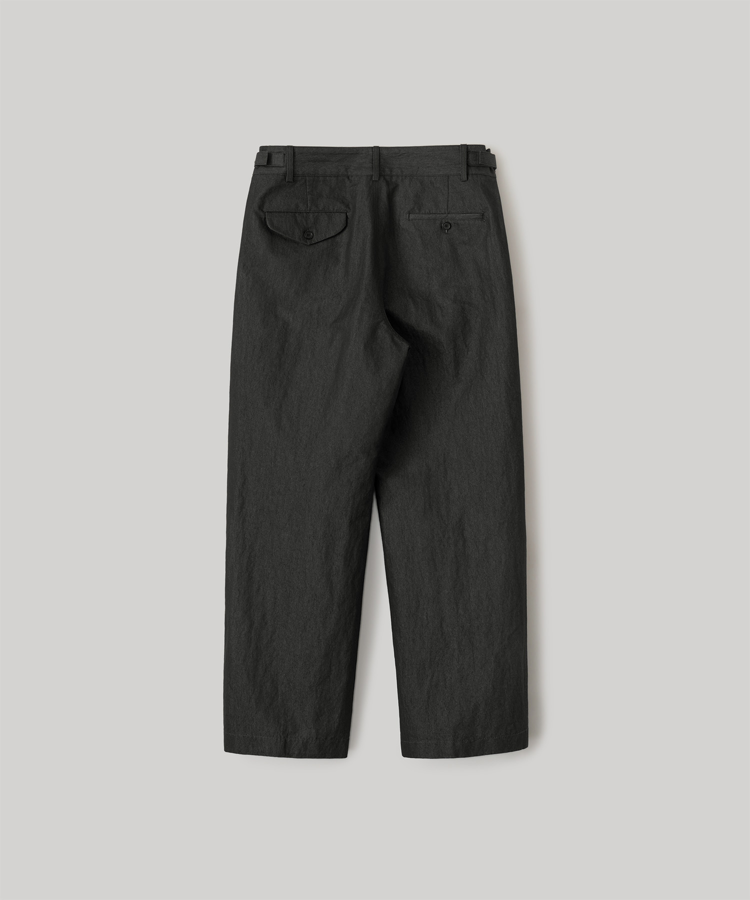 Santiago Officer Denim Pants (Black Denim) - 어나더오피스