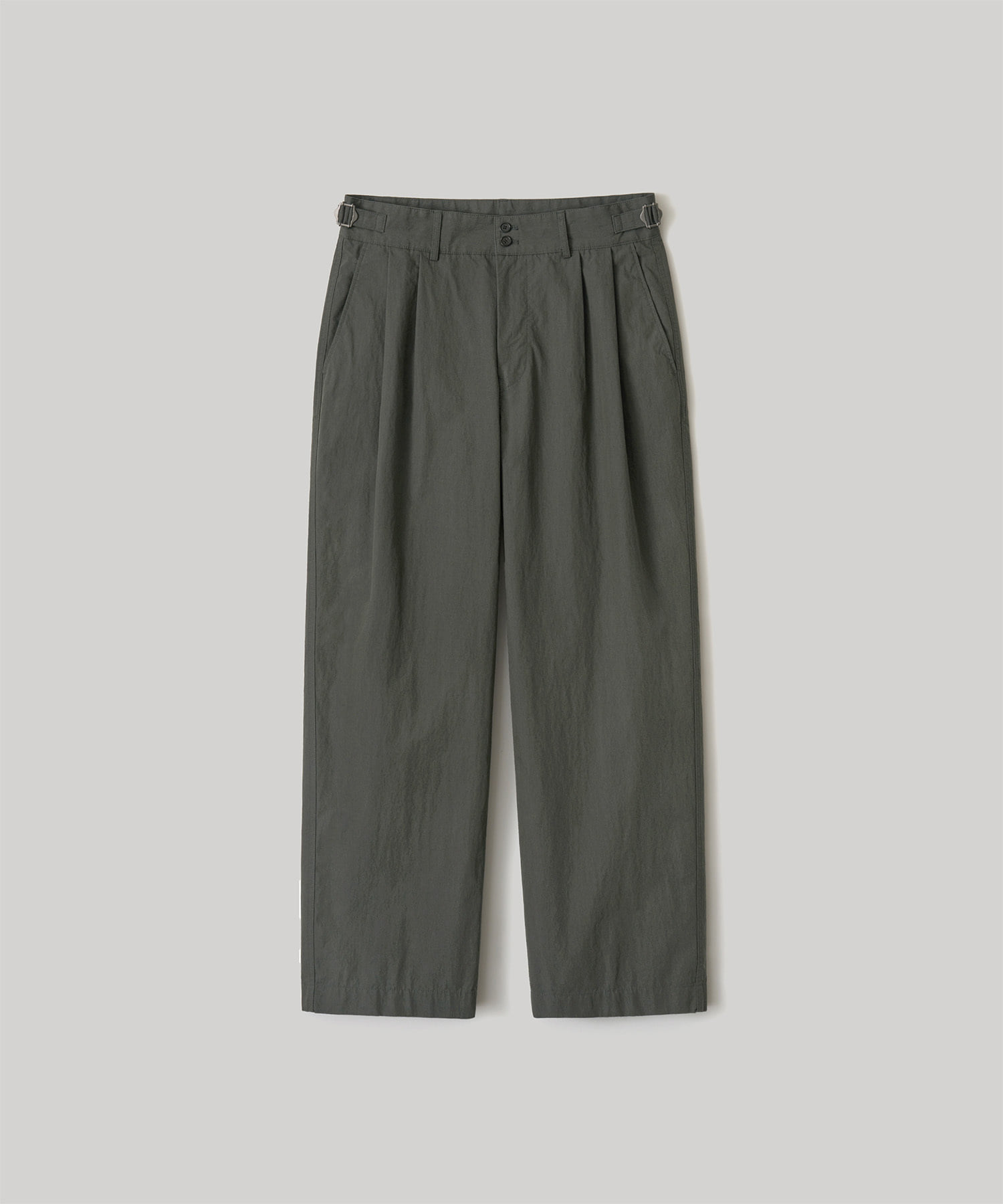 1*K様 ANOTHER OFFICE Santiago Officer Pan Santiago Officer Pants (Graphite) - 어나더오피스