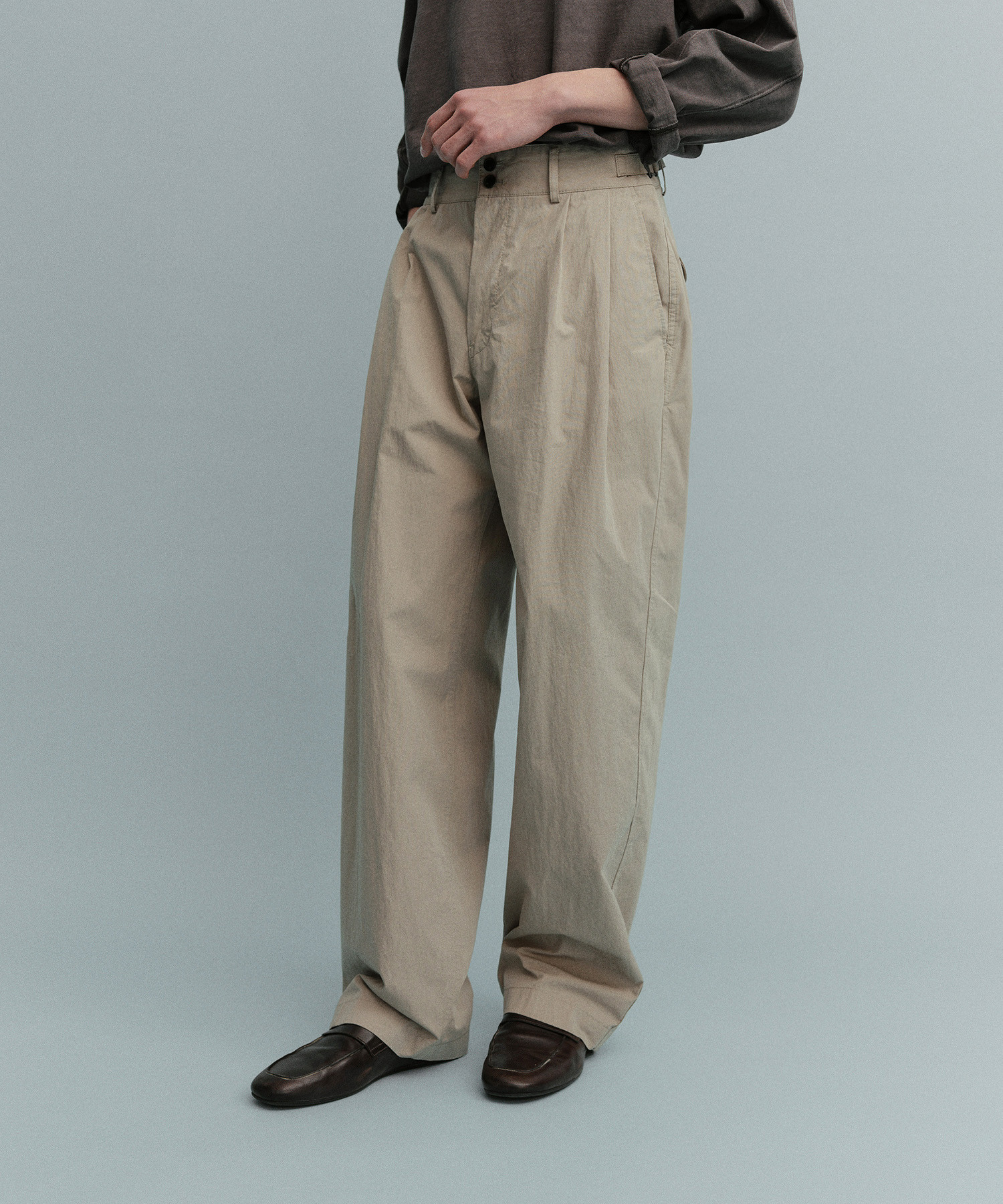 Santiago Officer Pants (Universal Khaki) - 어나더오피스
