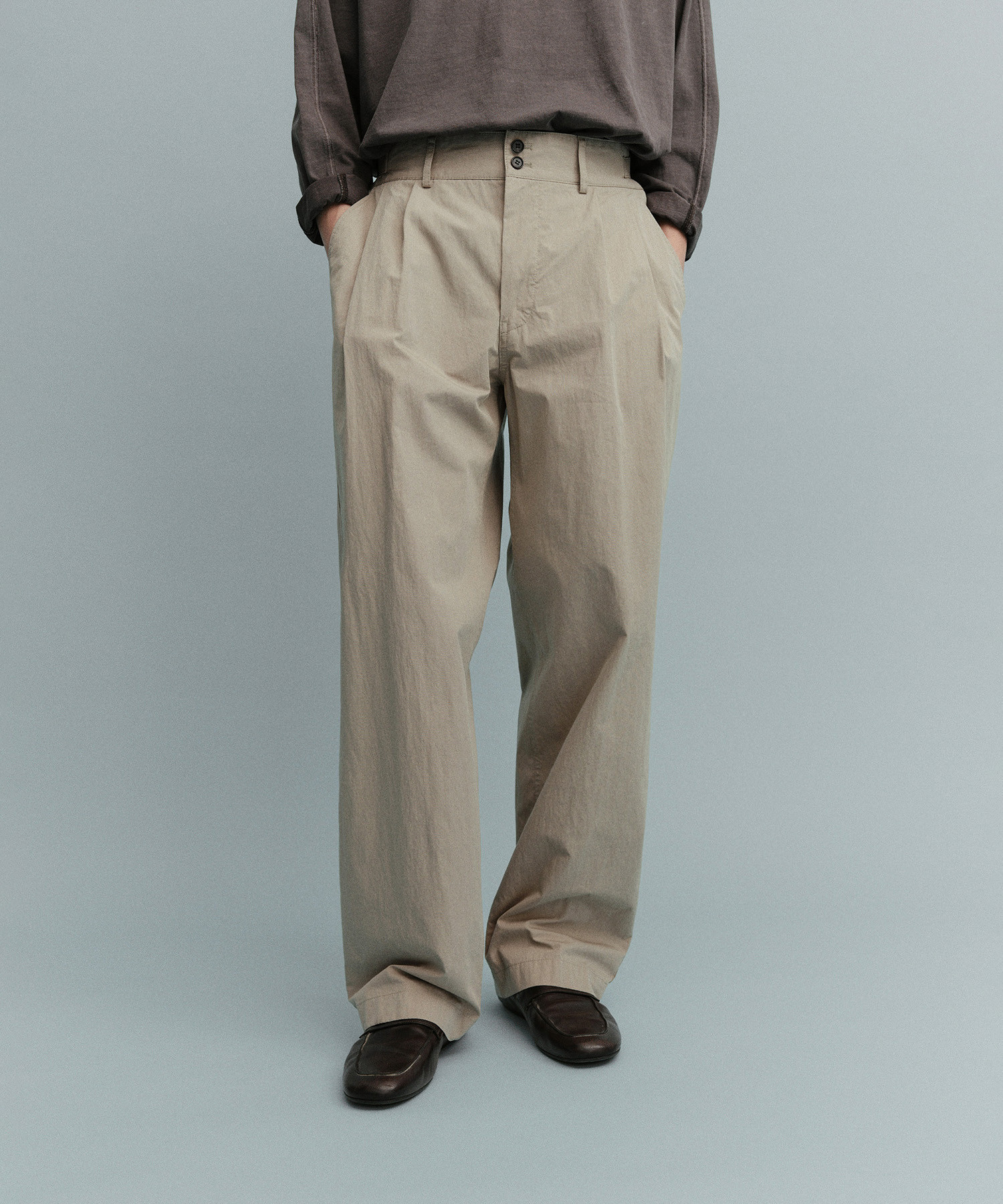 Santiago Officer Pants (Universal Khaki) - 어나더오피스