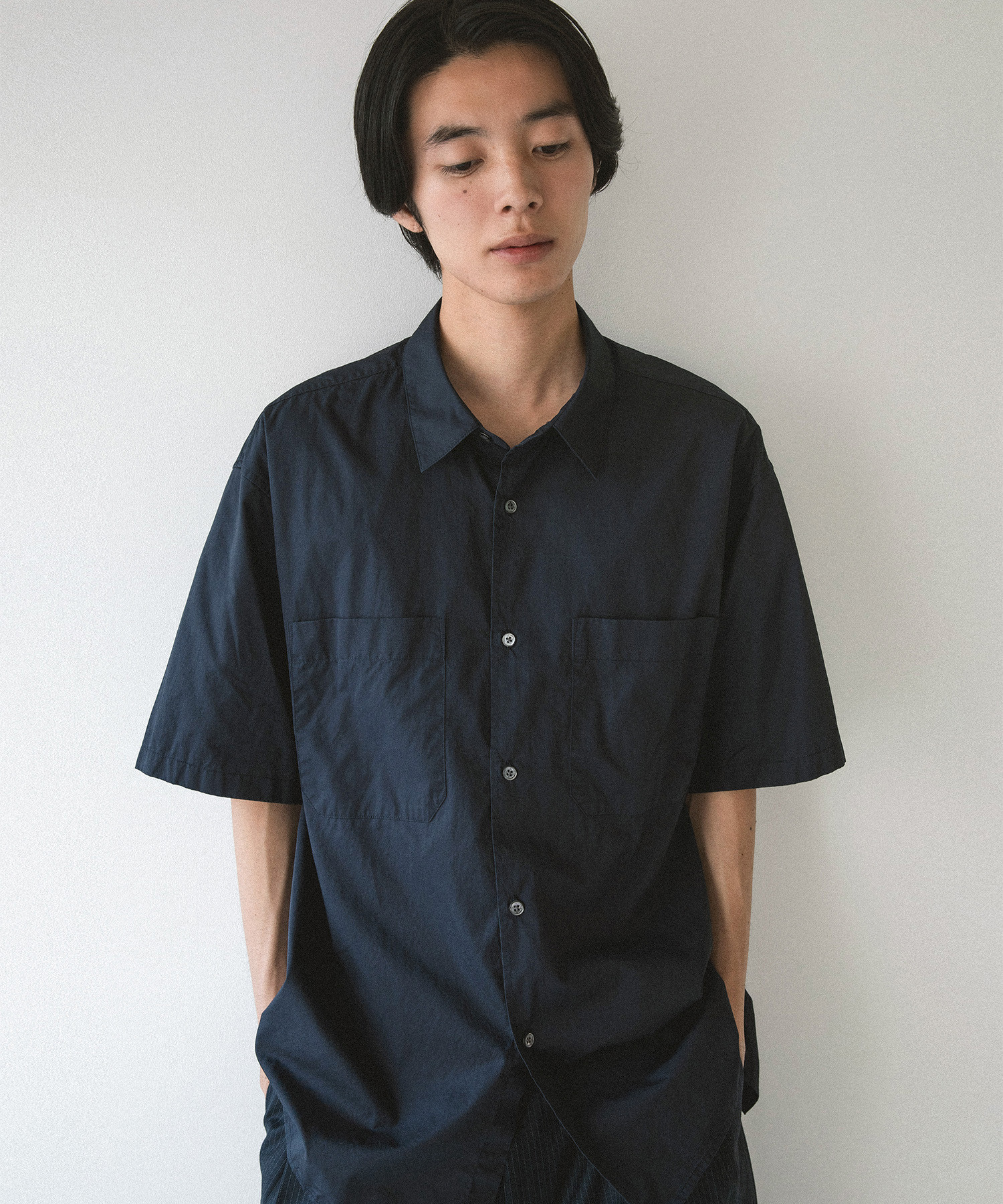 Writer Shirt (Ink Navy) - 어나더오피스