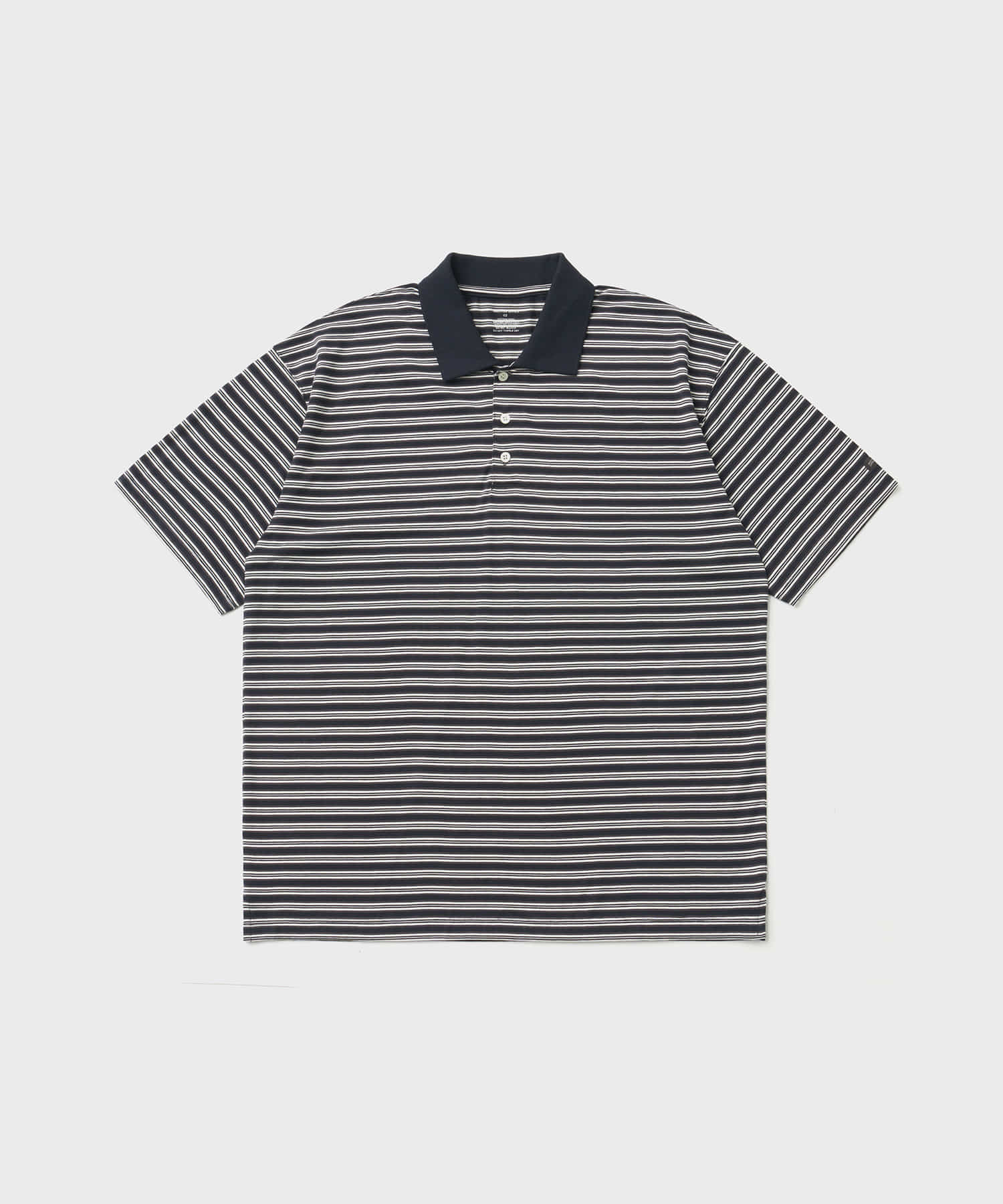 Brief Stripe Short Sleeve T (Navy) - 어나더오피스