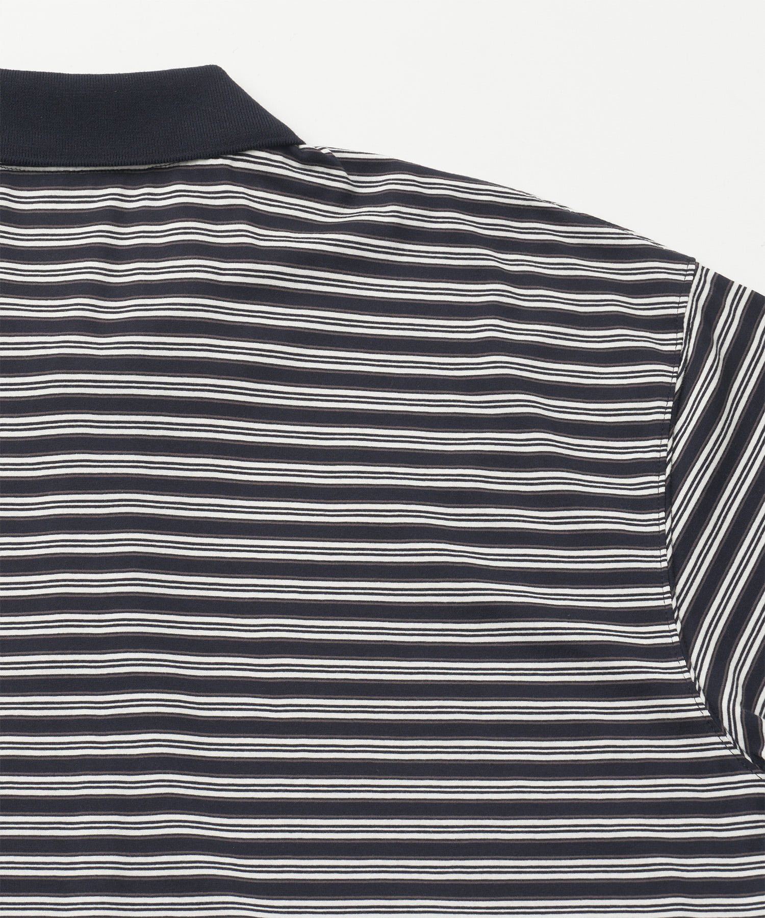 Brief Stripe Short Sleeve T (Navy) - 어나더오피스