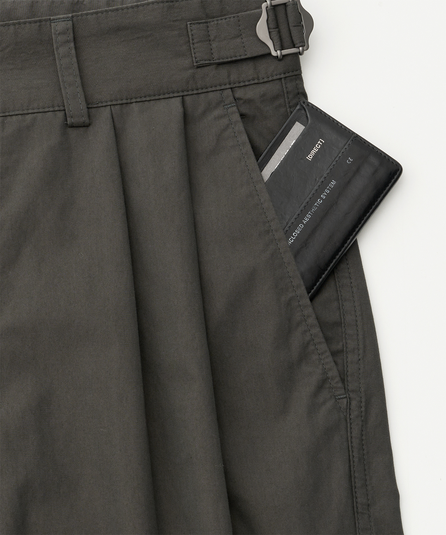 パンツ ANOTHER OFFICE Santiago Officer Pants Santiago Officer Pants (Graphite) - 어나더오피스