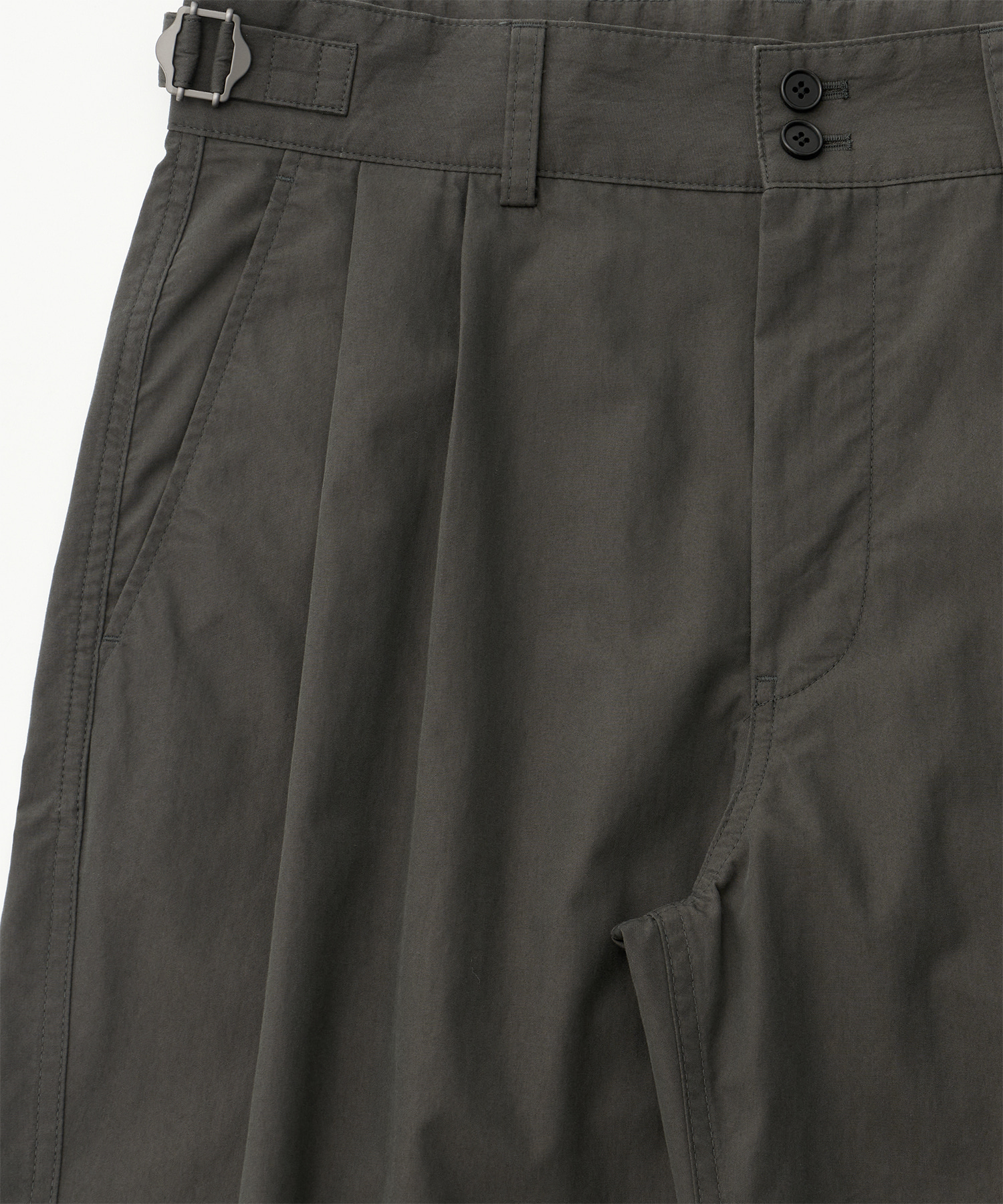 Santiago Officer Pants (Graphite) - 어나더오피스