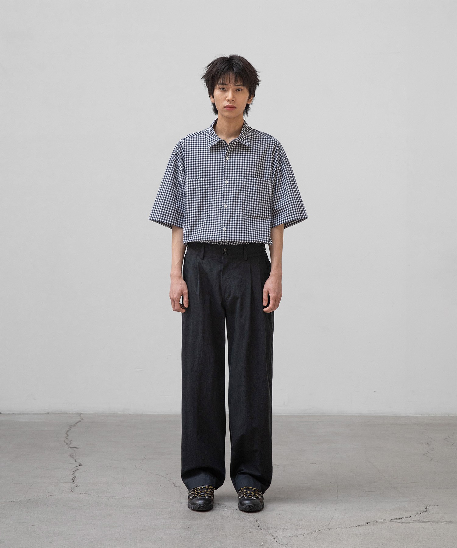 パンツ Santiago Officer Pants Almost Black Santiago Officer Pants Almost Black