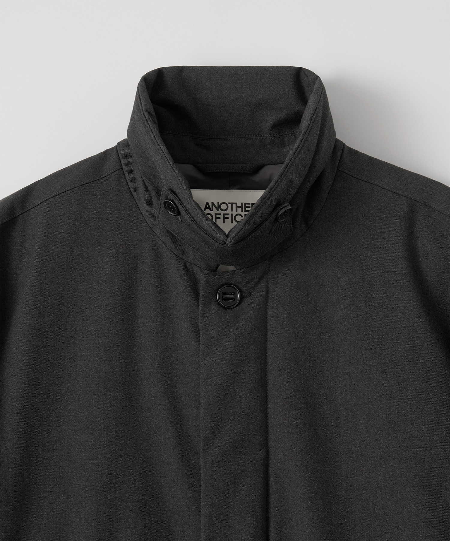 Ample Down Long Coat (Charcoal) - 어나더오피스