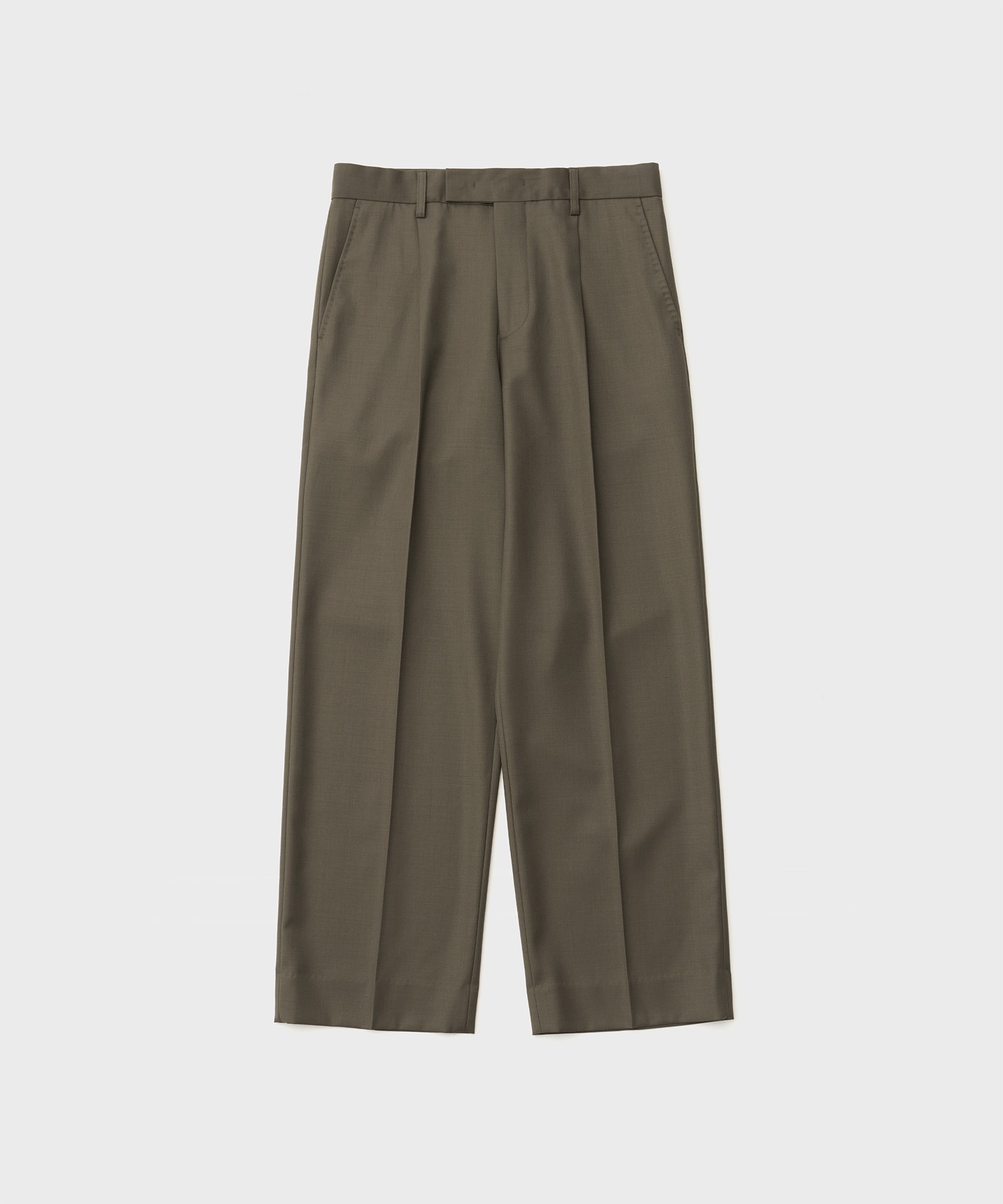 AnotherOffice santiago スラックス charcoal ANOTHER OFFICE - 【残り一点】Santiago Slacks | ACRMTSM