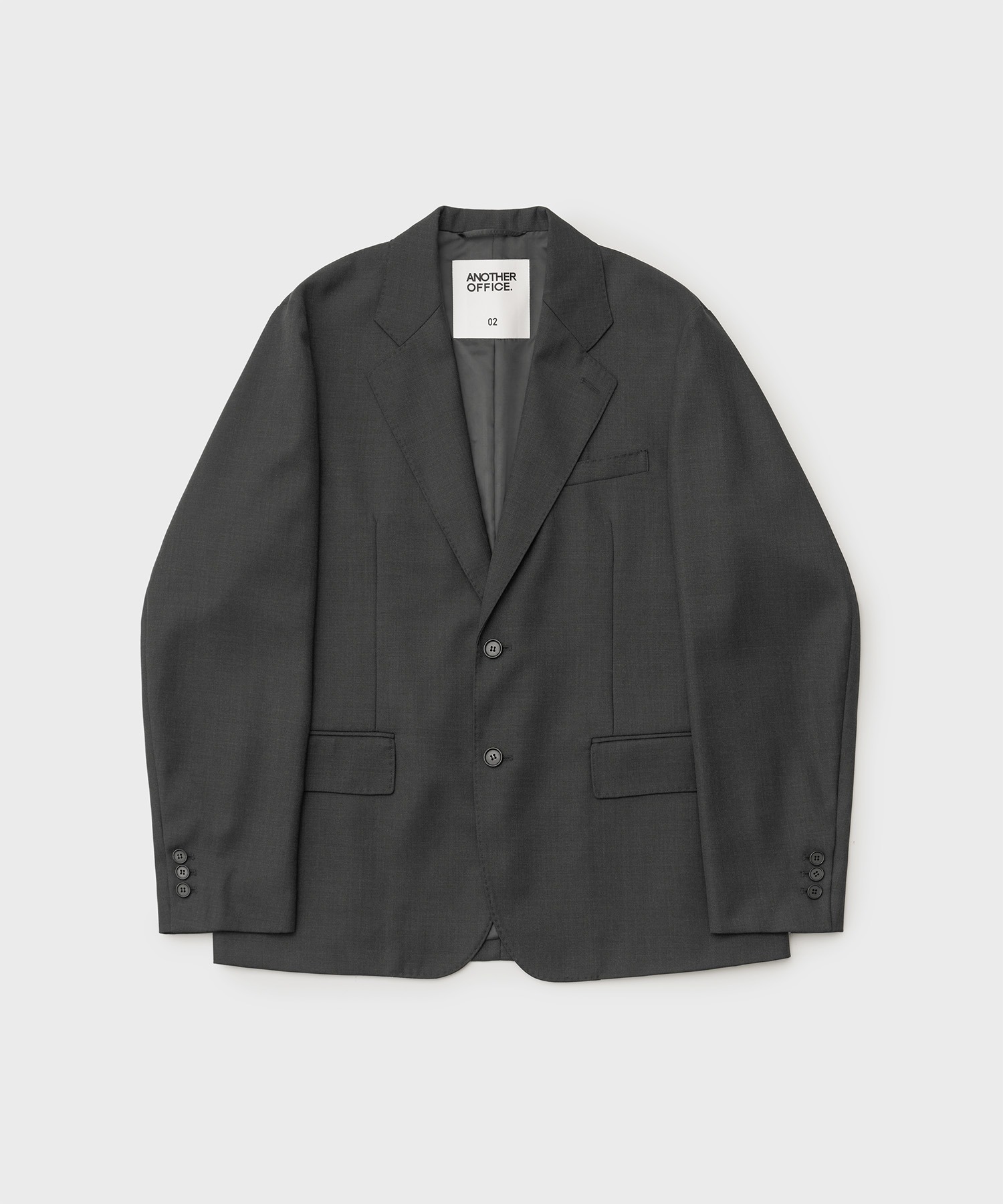 Legacy Single Wool Blazer (Dark Mink) - 어나더오피스