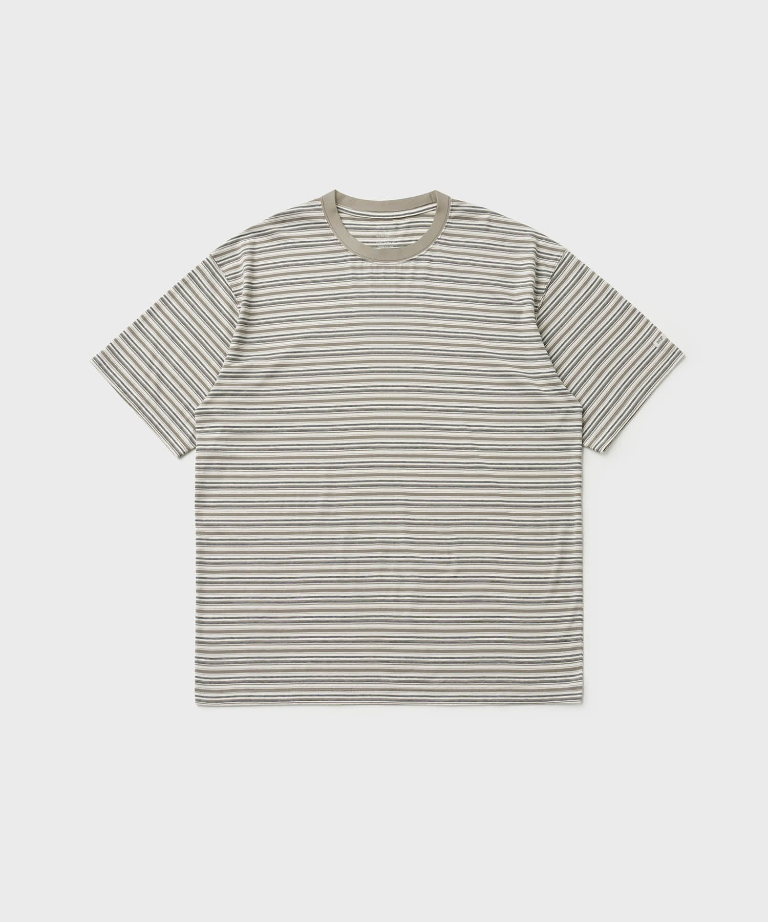 Zephyr Stripe Short Sleeve T (Dark Navy) - 어나더오피스