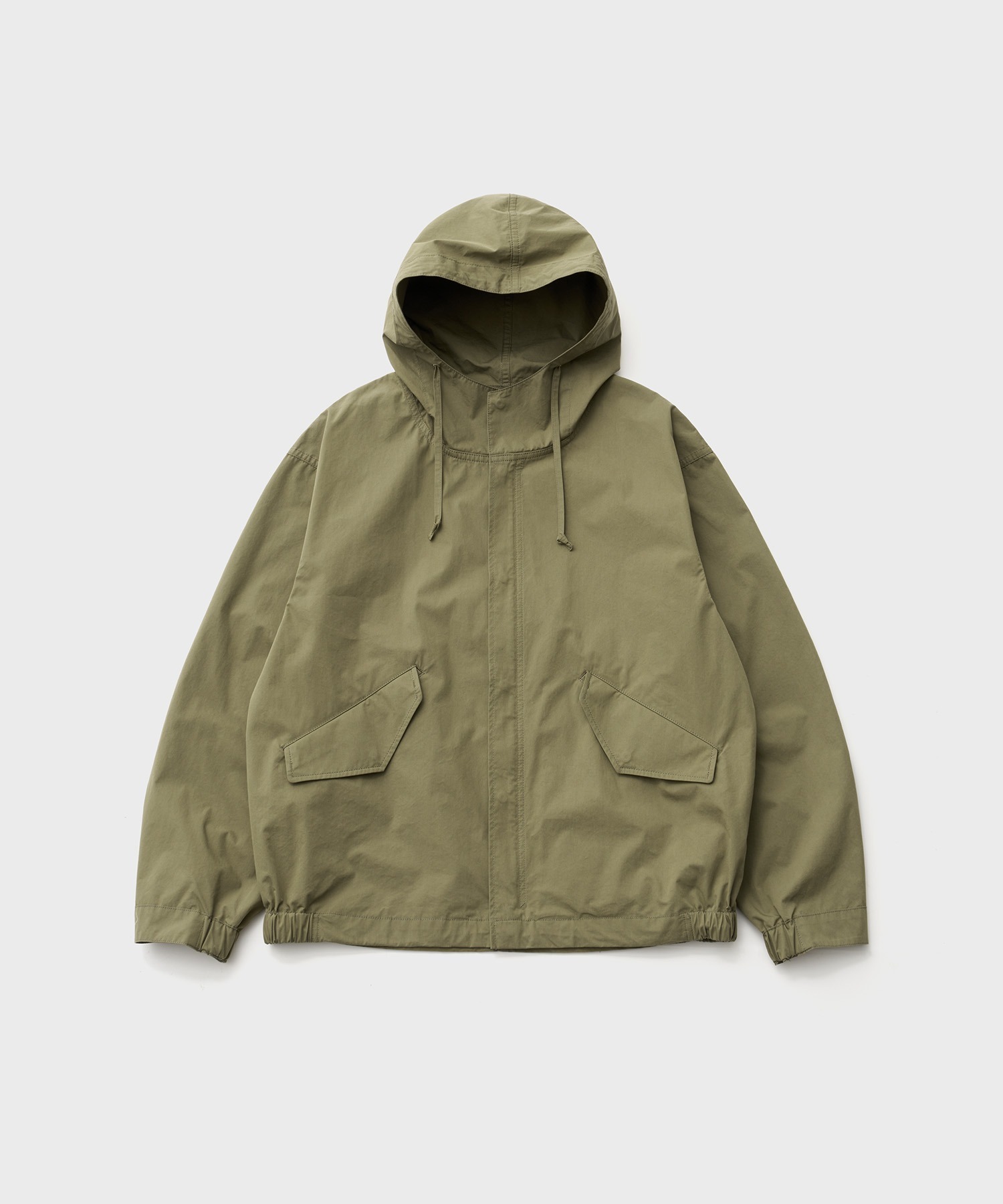Hooded Short Mods Jacket (Carbon) - 어나더오피스