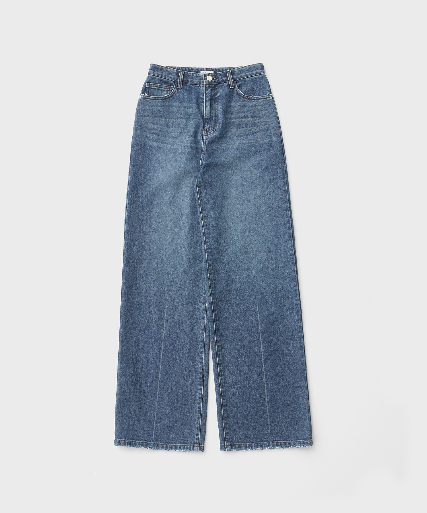 w. Wide Kuroki Jeans (Mid Blue) - 어나더오피스