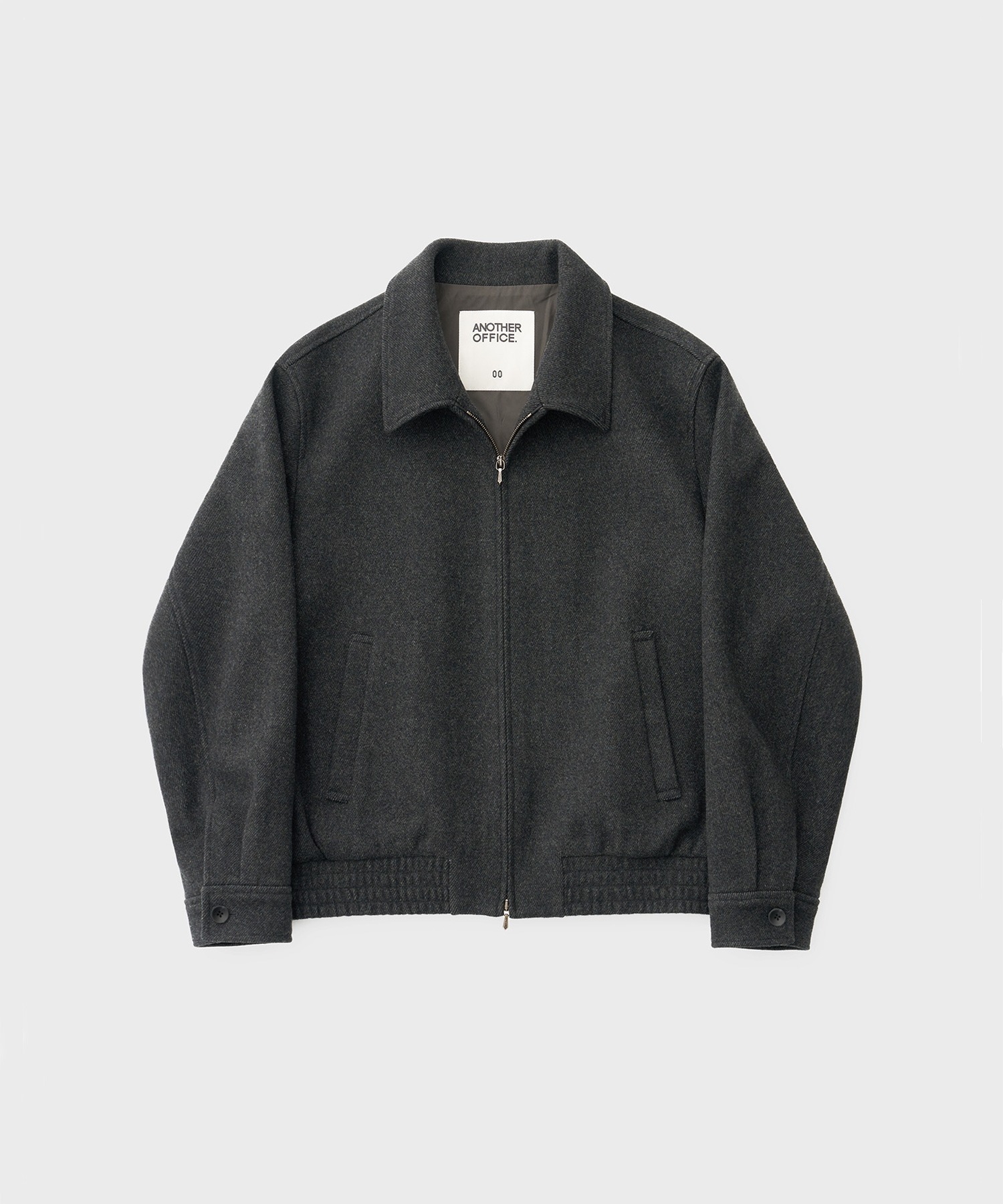 w. Volume Blouson (Black) - 어나더오피스