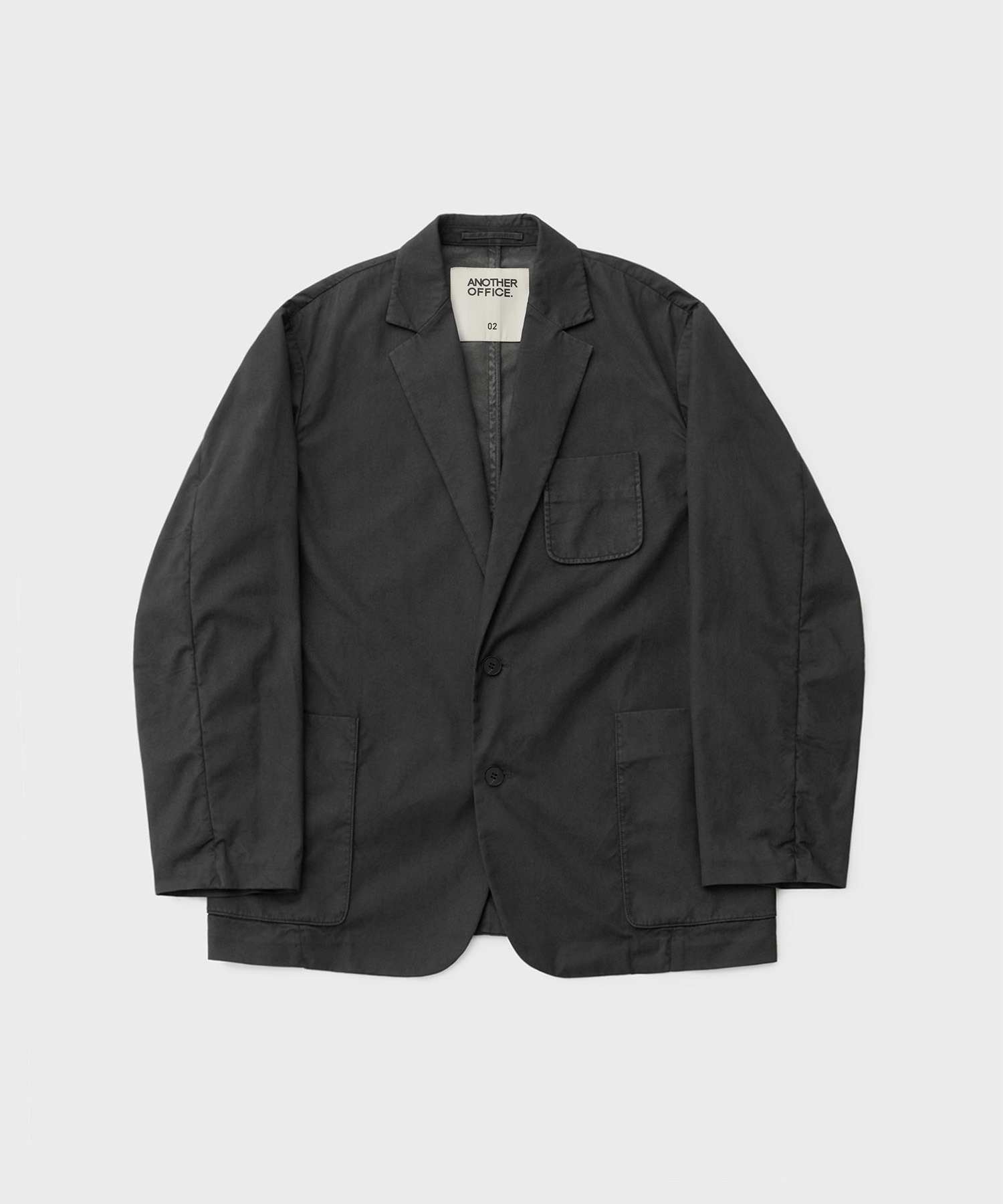 Santiago Garment Pants (Almost Black) - 어나더오피스