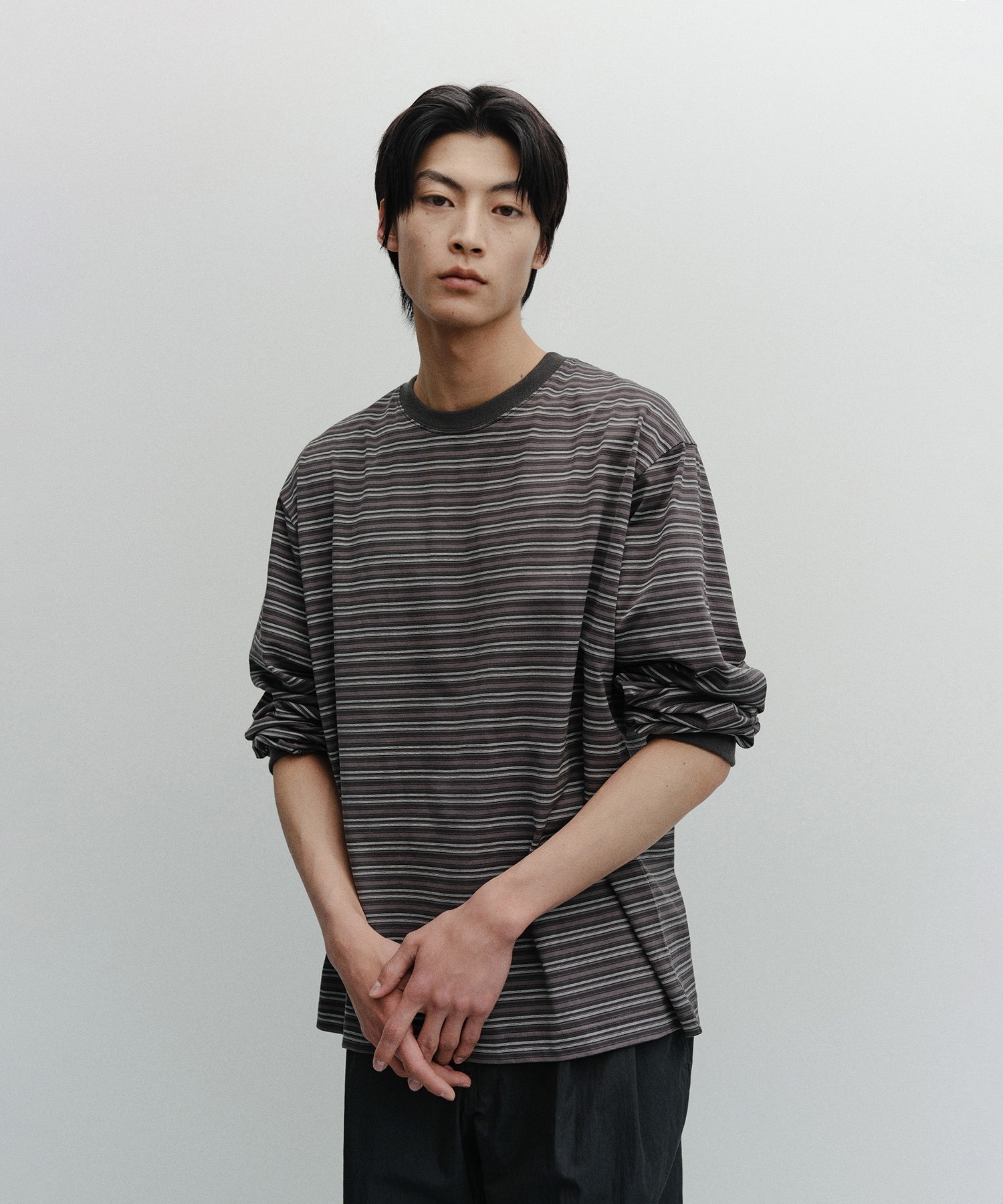 Santiago Officer Pants (Almost Black) - 어나더오피스