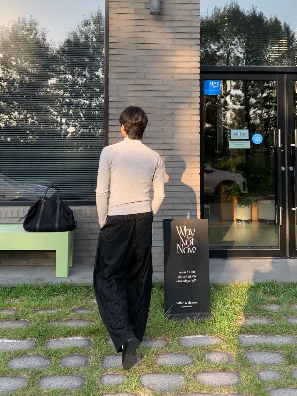 바지 모델 착용 이미지-S435L30