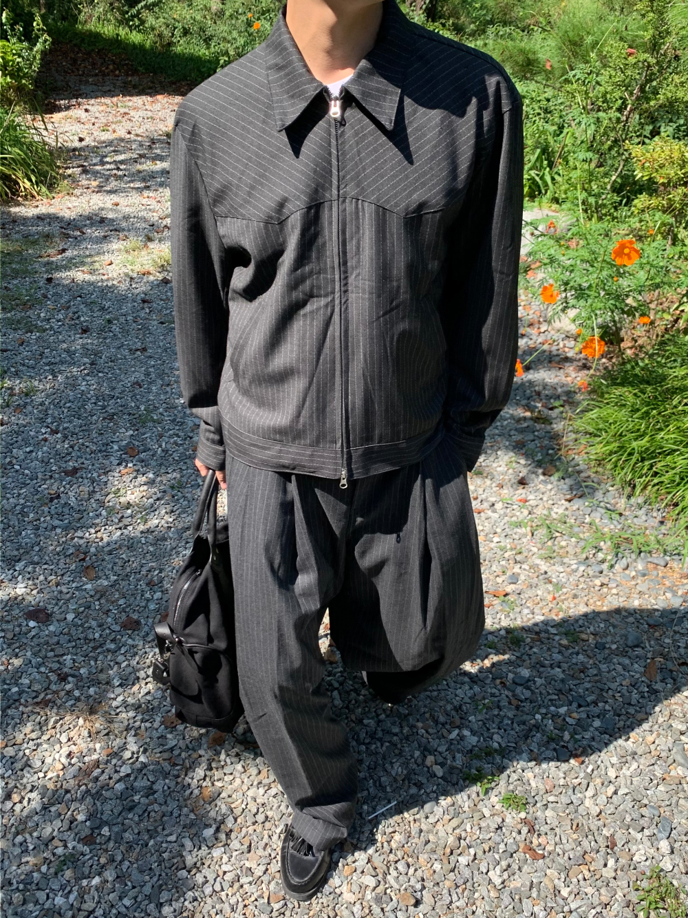 바지 모델 착용 이미지-S435L41