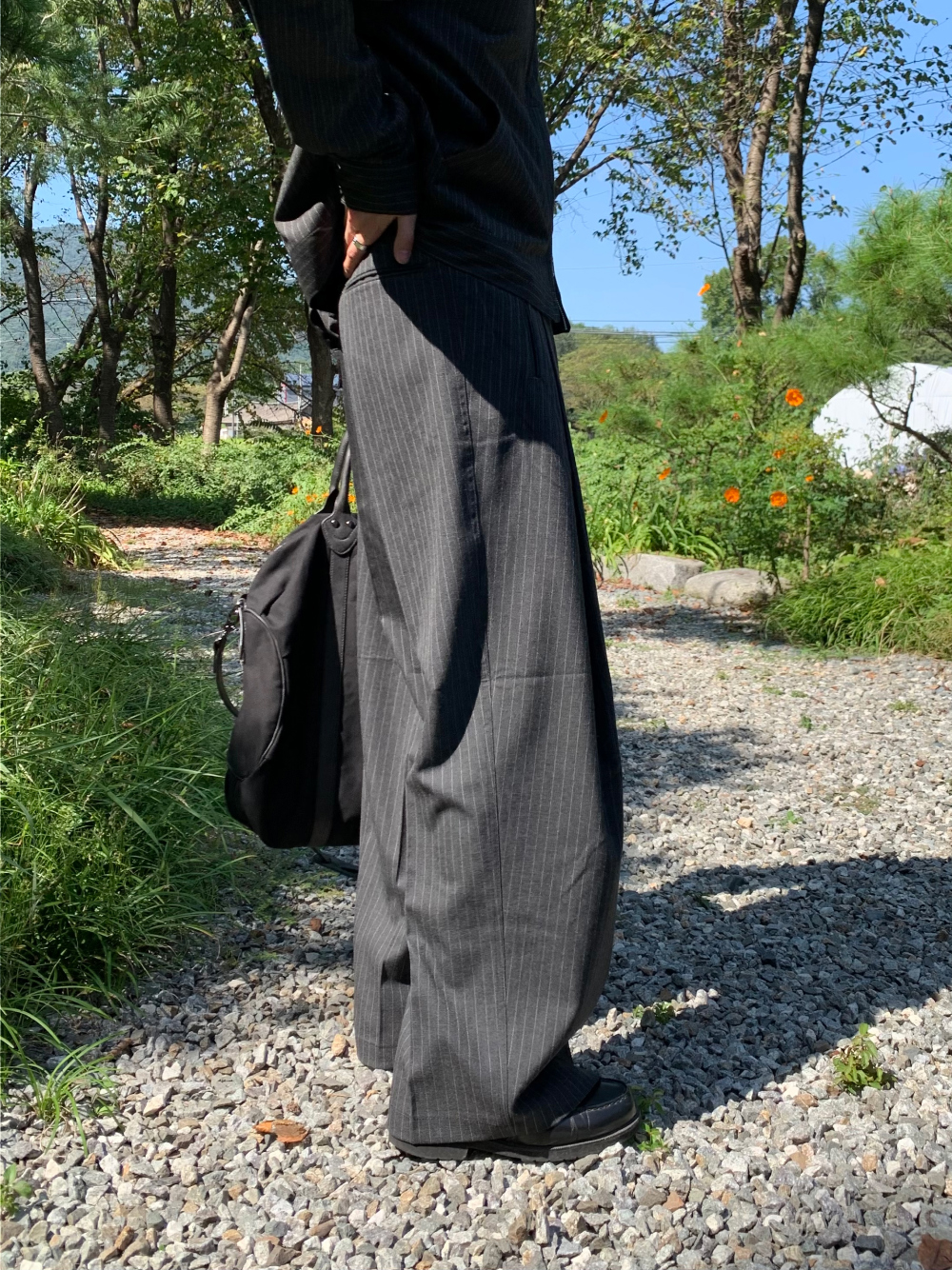 바지 모델 착용 이미지-S435L49