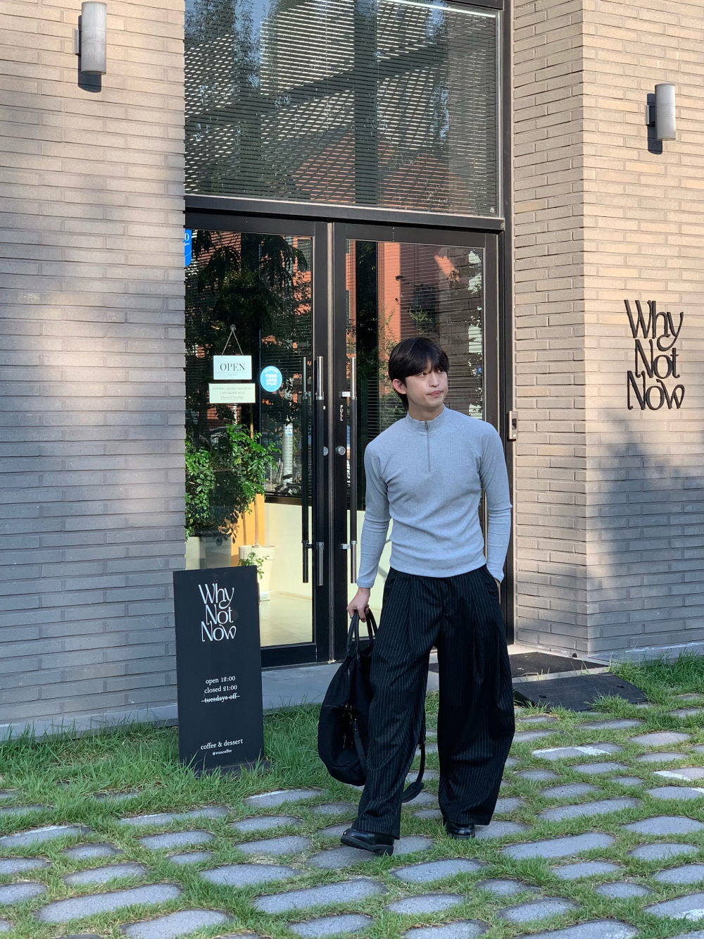 바지 모델 착용 이미지-S435L29