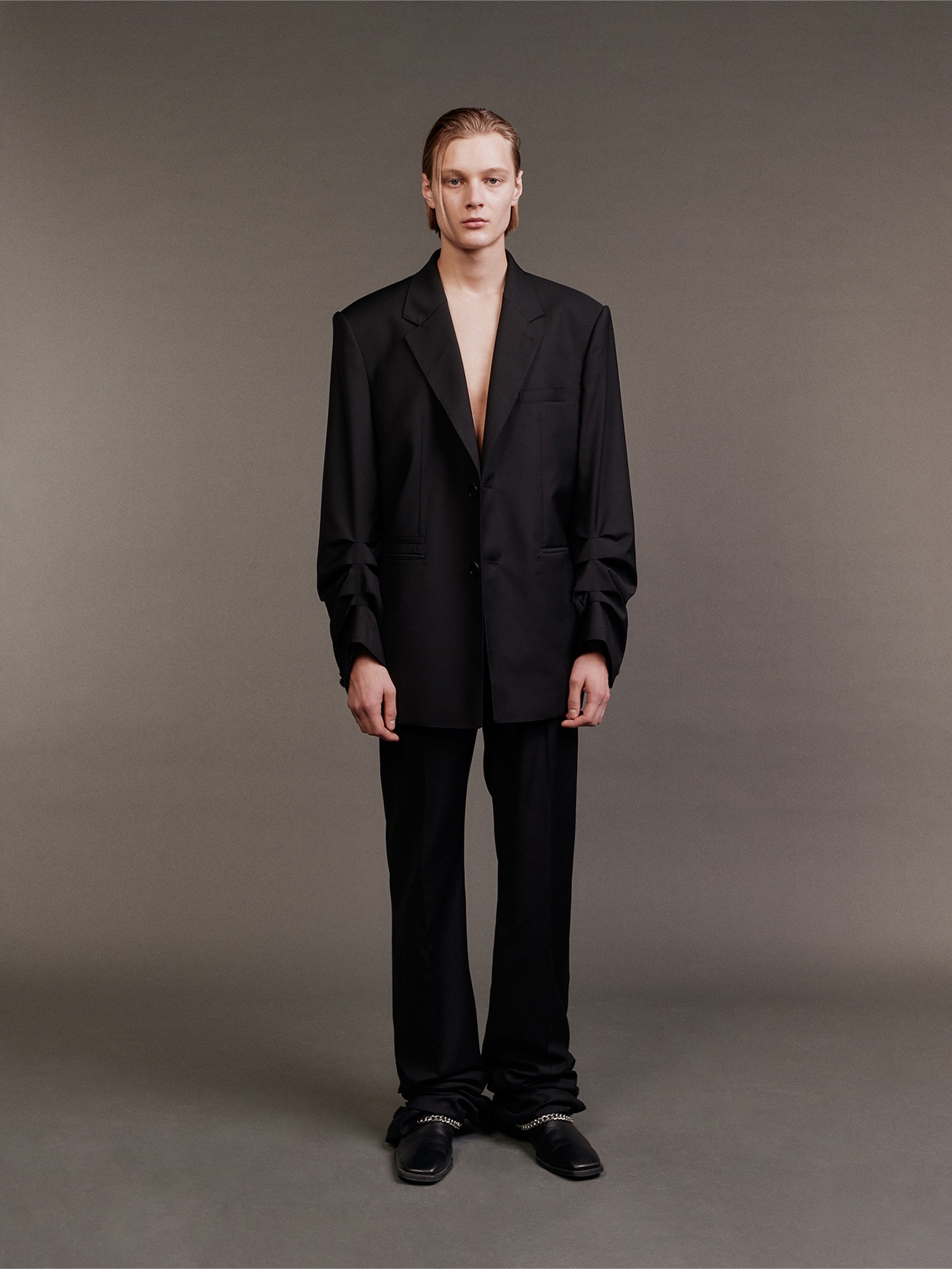 Drape Jacket / Black